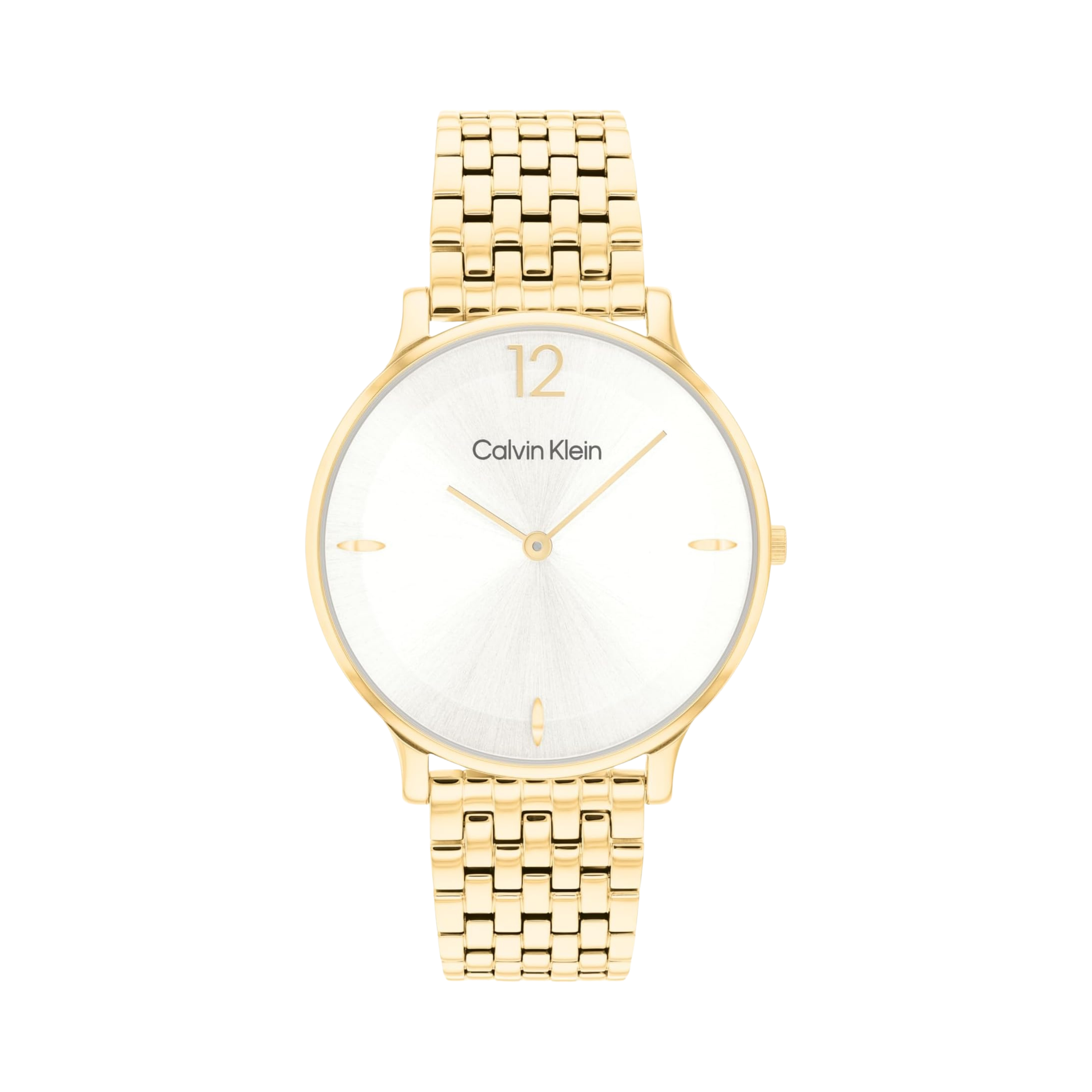 Calvin Klein Women Luxe Quartz Watch - Gold Plated