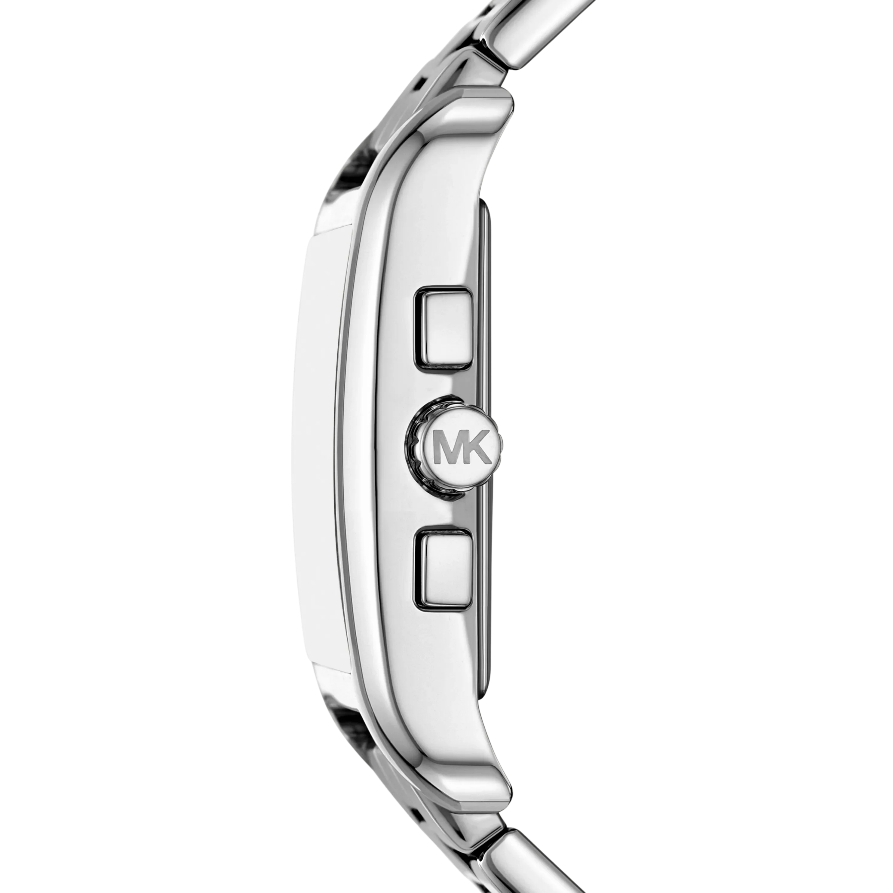 Michael Kors Women Monroe Silver Tone Watch - Silver