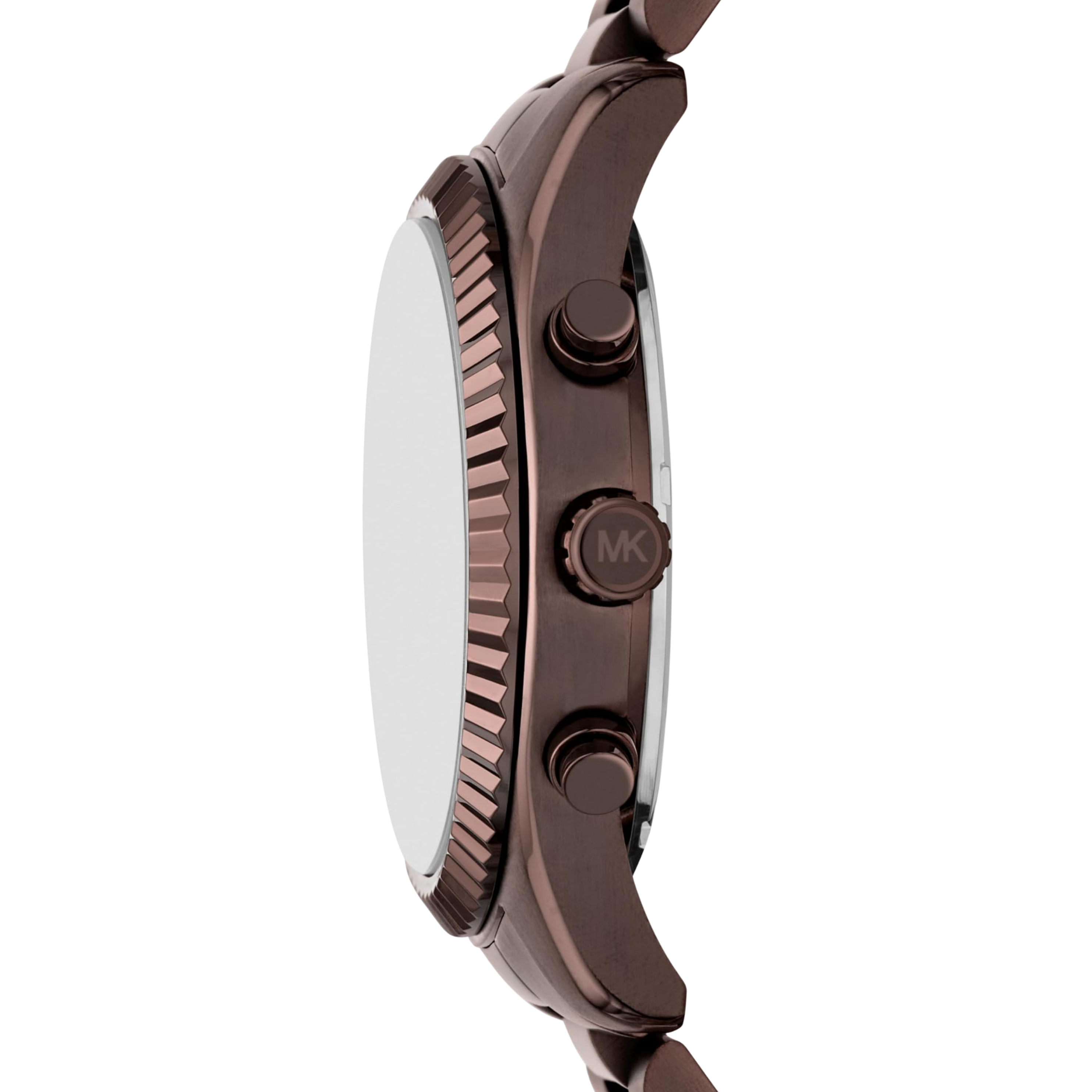 Michael Kors Men Lexington Stainless Steel Bracelet Watch - Espresso Brown