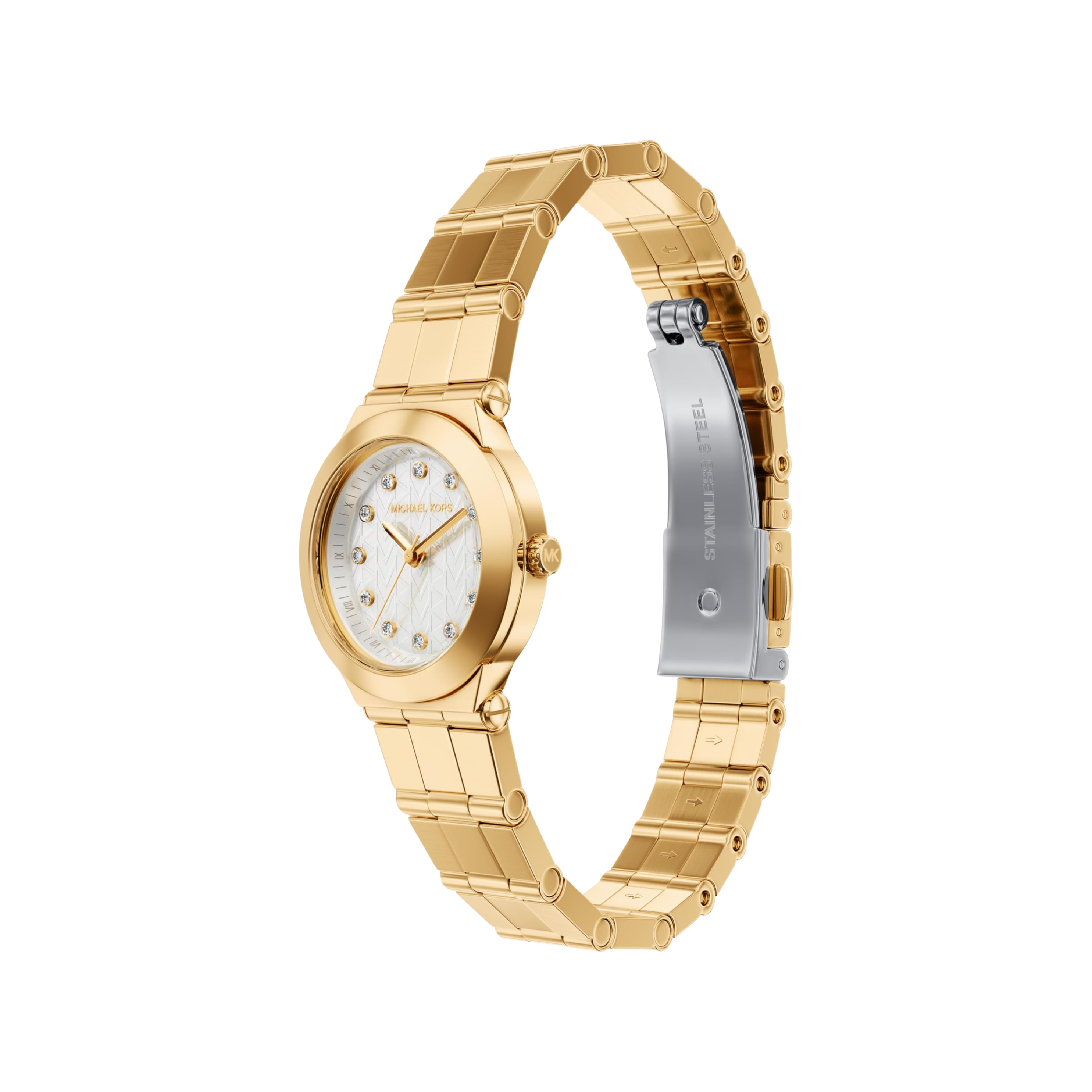 Michael Kors Women Billie Stainless Steel Bracelet Watch - Petite Gold