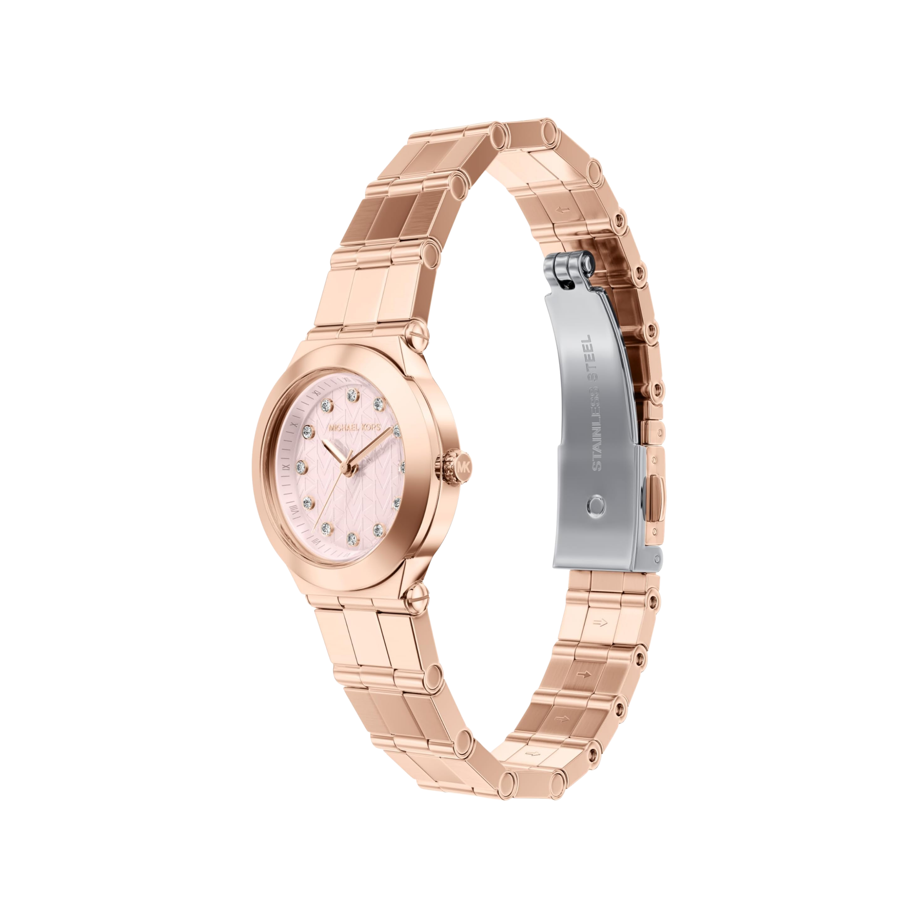 Michael Kors Women Billie Stainless Steel Bracelet Watch - Petite Rose Gold