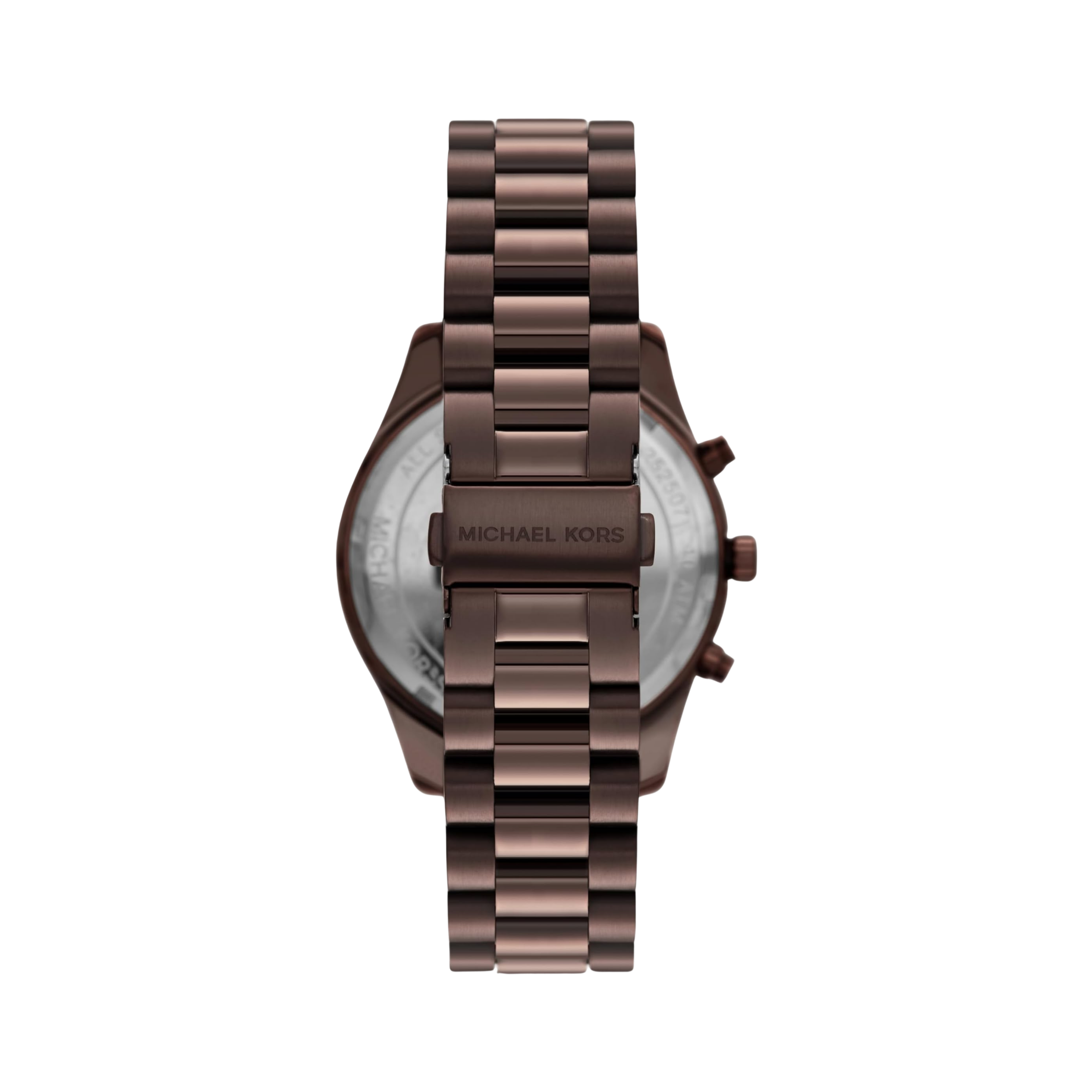 Michael Kors Men Lexington Stainless Steel Bracelet Watch - Espresso Brown