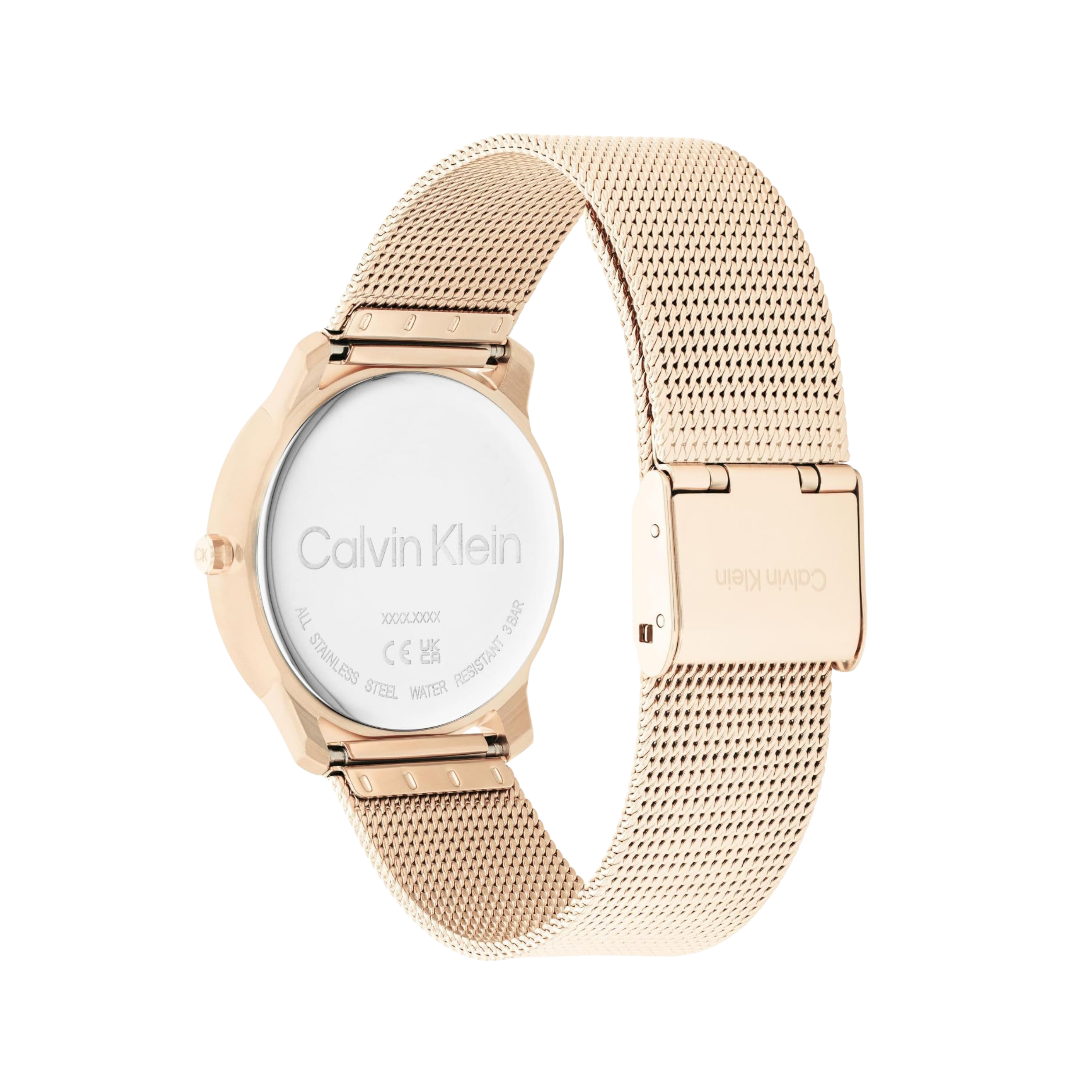 Calvin Klein Women Iconic Watch - Rose Gold Mesh