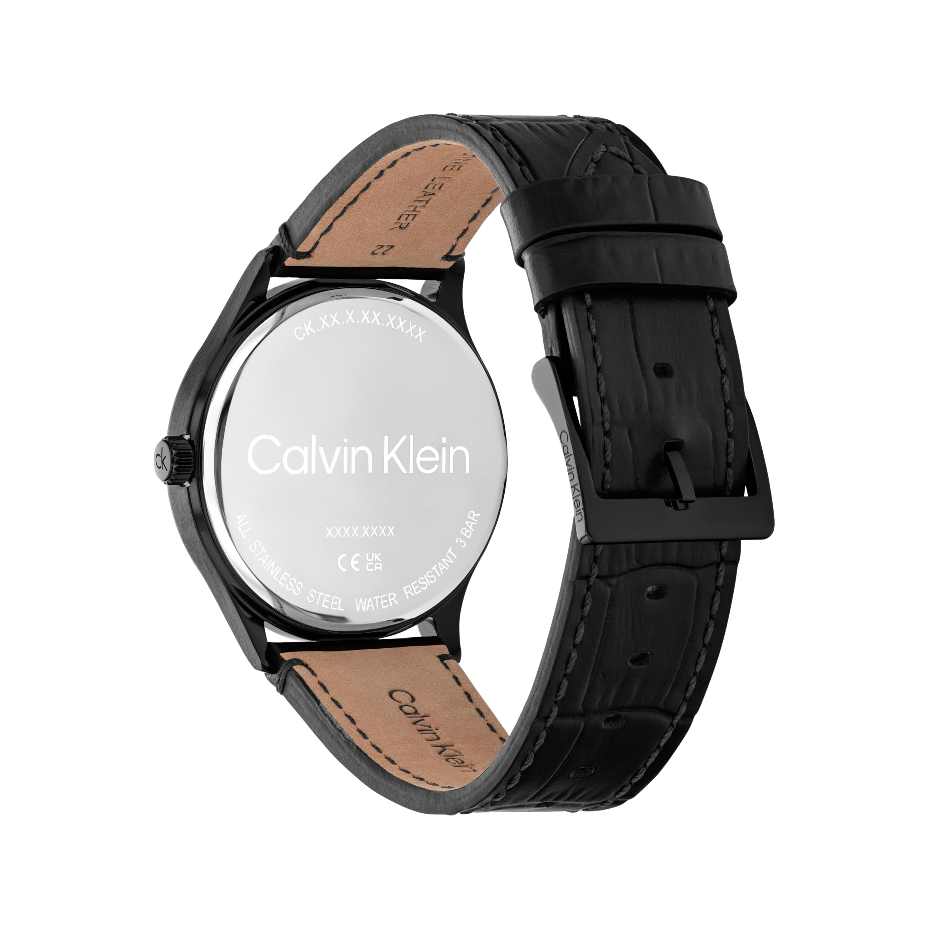 Calvin Klein Men Tailored Quartz Watch - Black