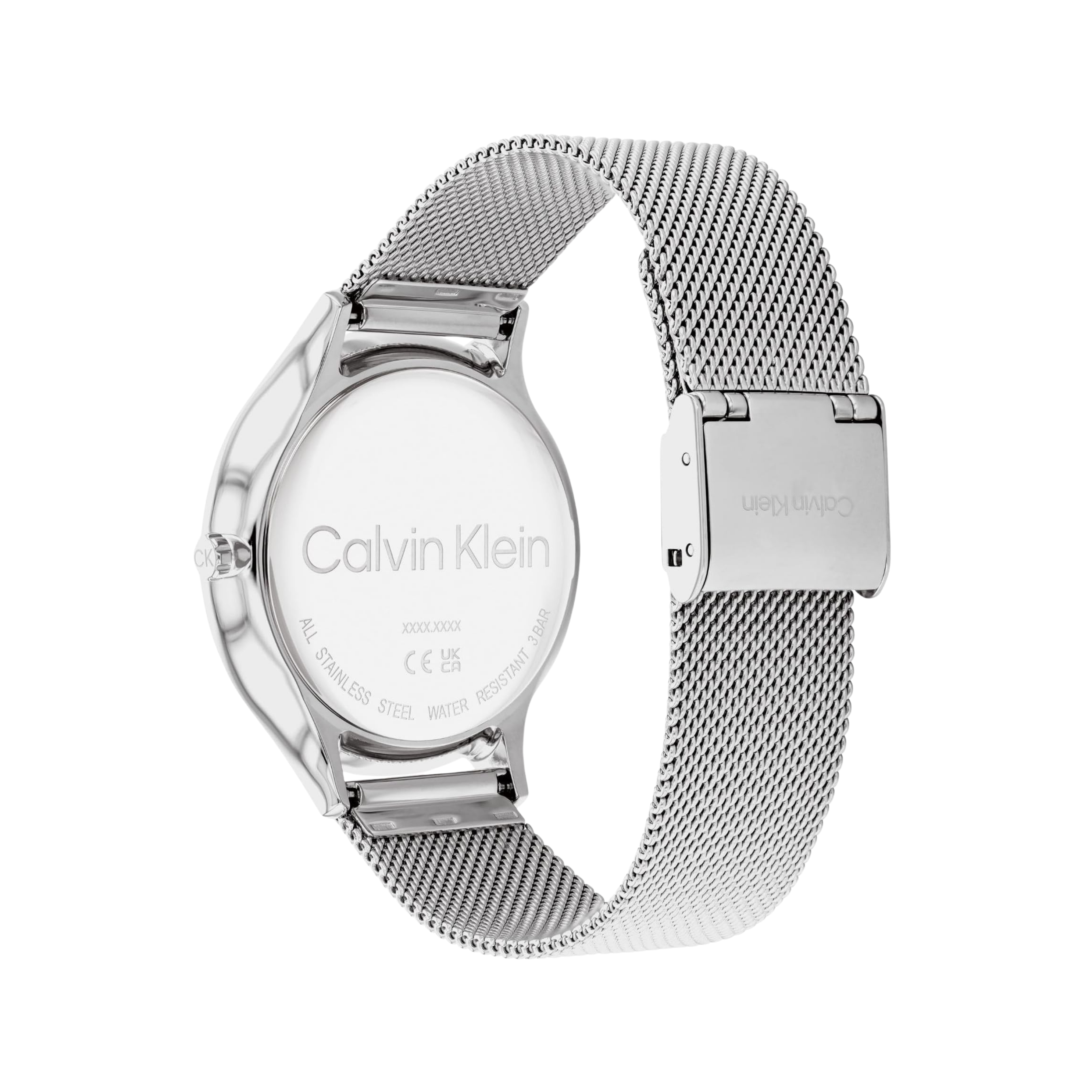 Calvin Klein Women Timeless Mesh Watch - Silver