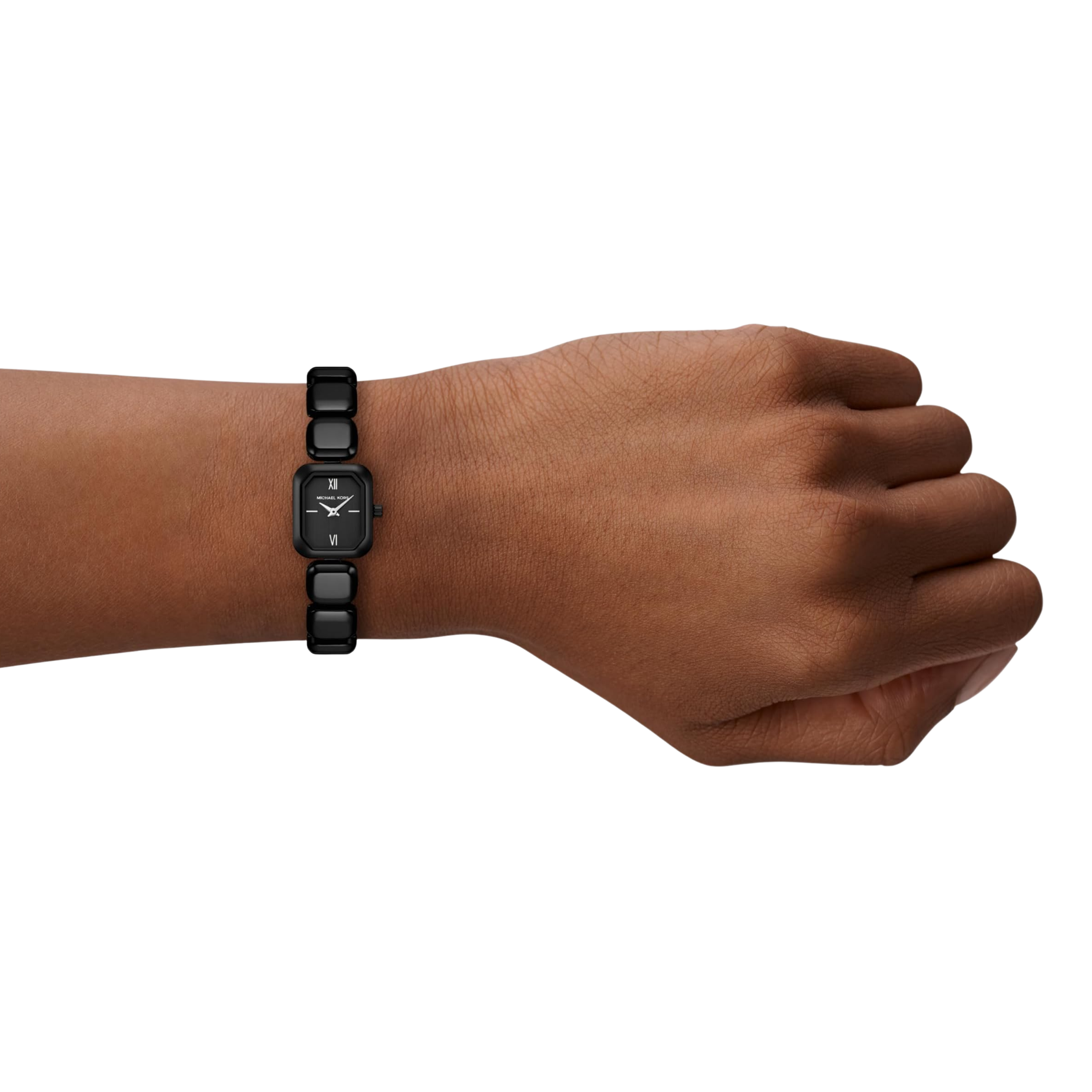 Michael Kors Women Cami Stainless Steel Watch - Black
