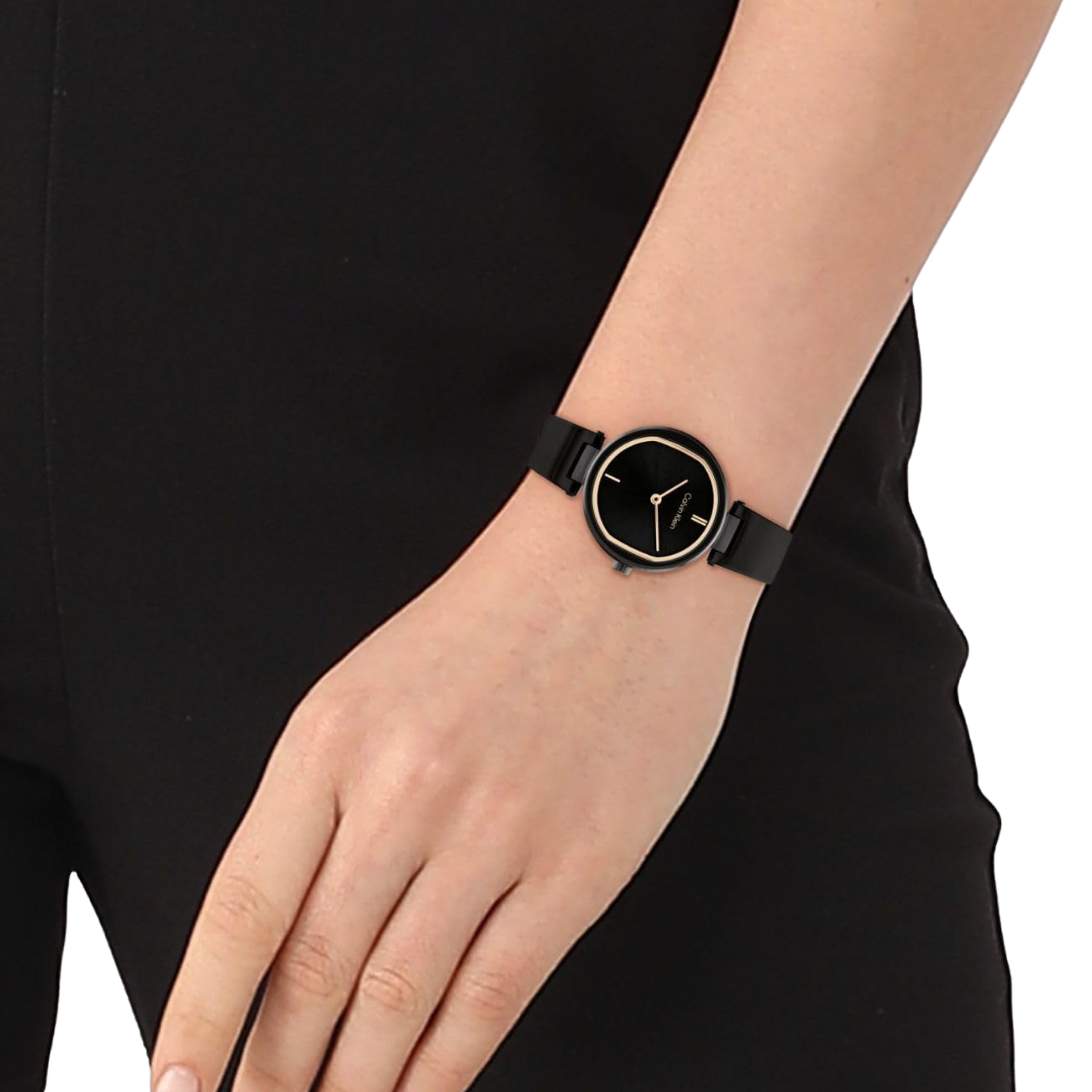 Calvin Klein Women Elevated Watch - Black