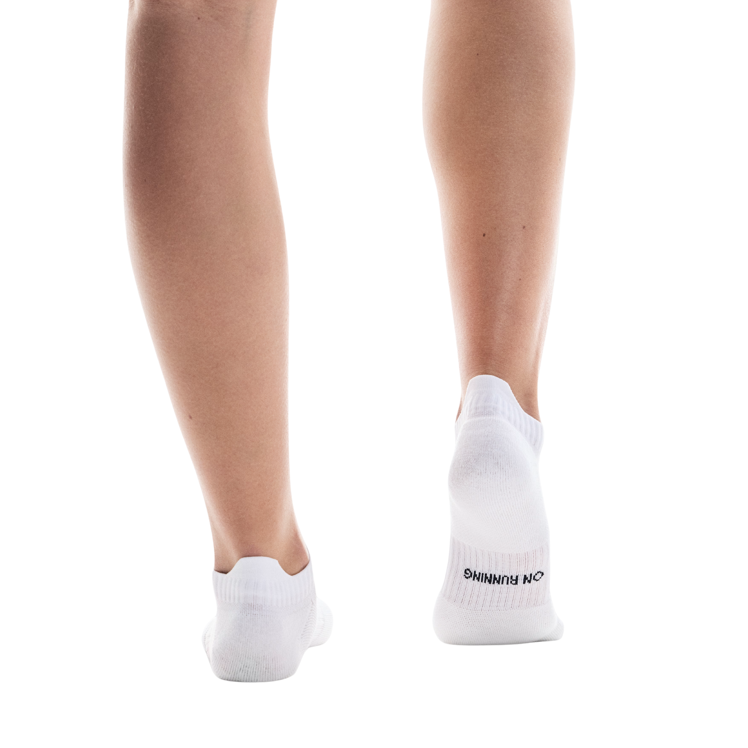 On Core Run Sock Low 2P - White