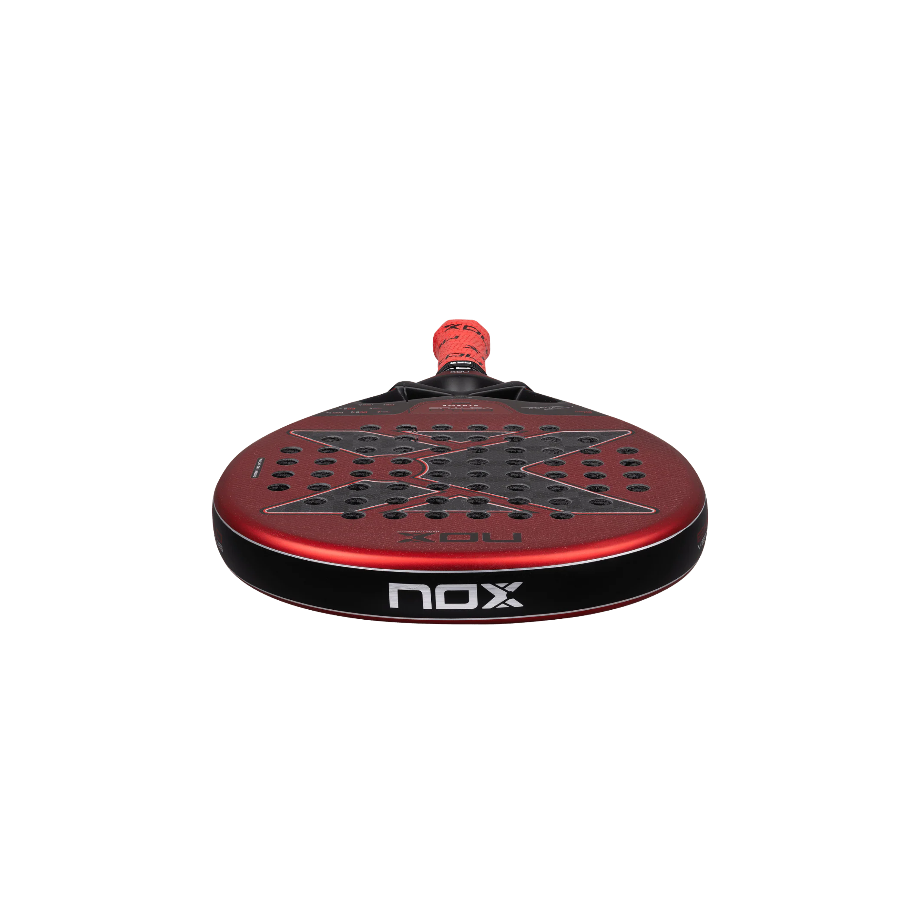 Nox EA10 Ventus Hybrid 12K Xtrem Padel Racket - Red Black