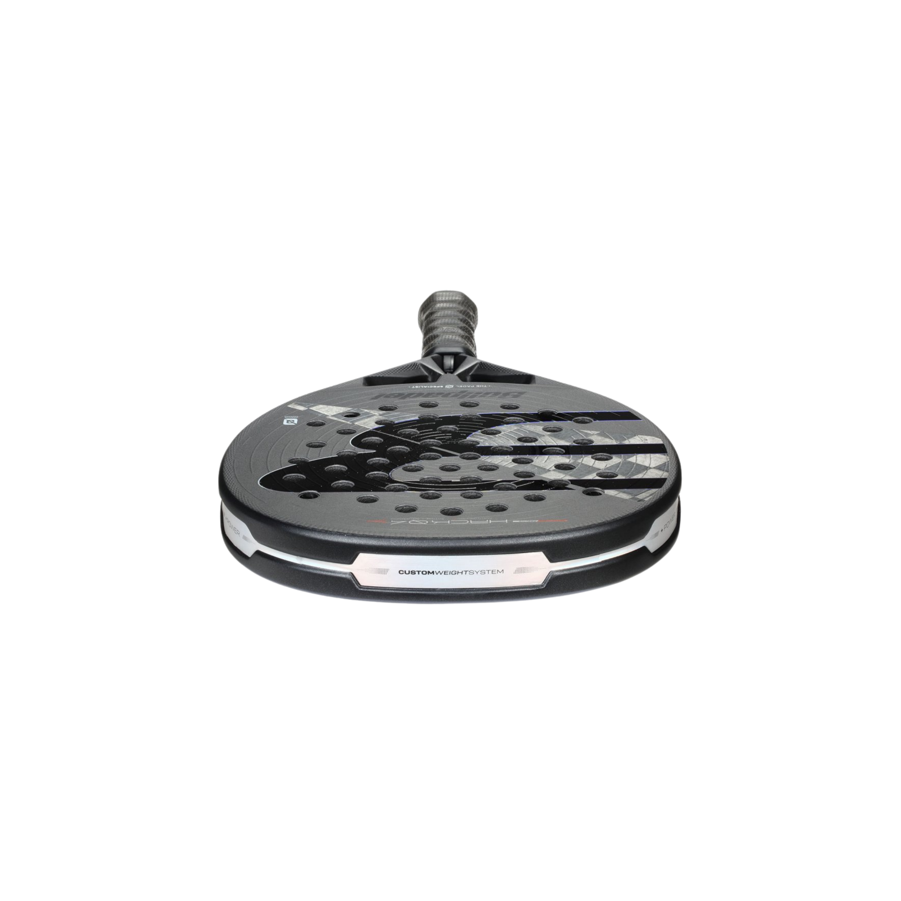 Bullpadel Hack 04 HYB 2026 Padel Racket - Silver