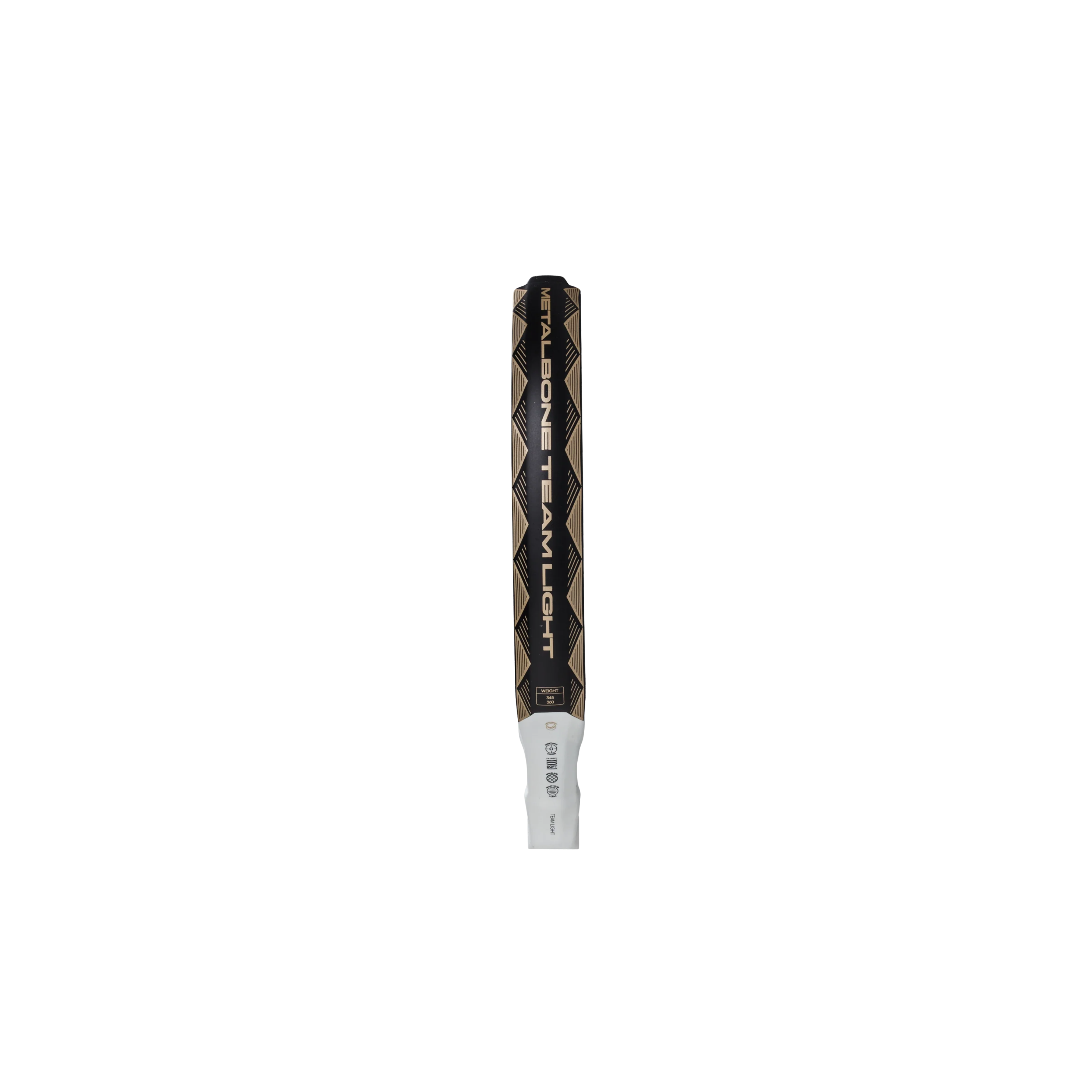 Adidas Metalbone Team Light 3.4 2025 Padel Racket - Black White Gold rose