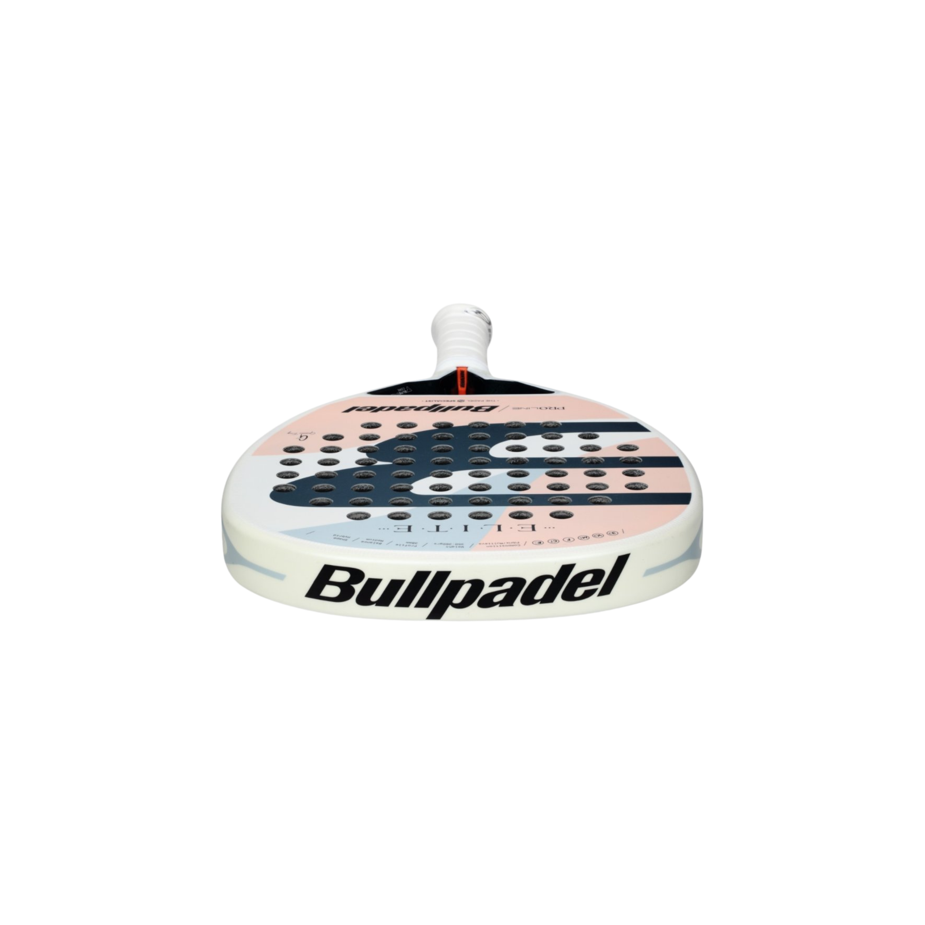 Bullpadel Elite W 25 Padel Racket - White Multi
