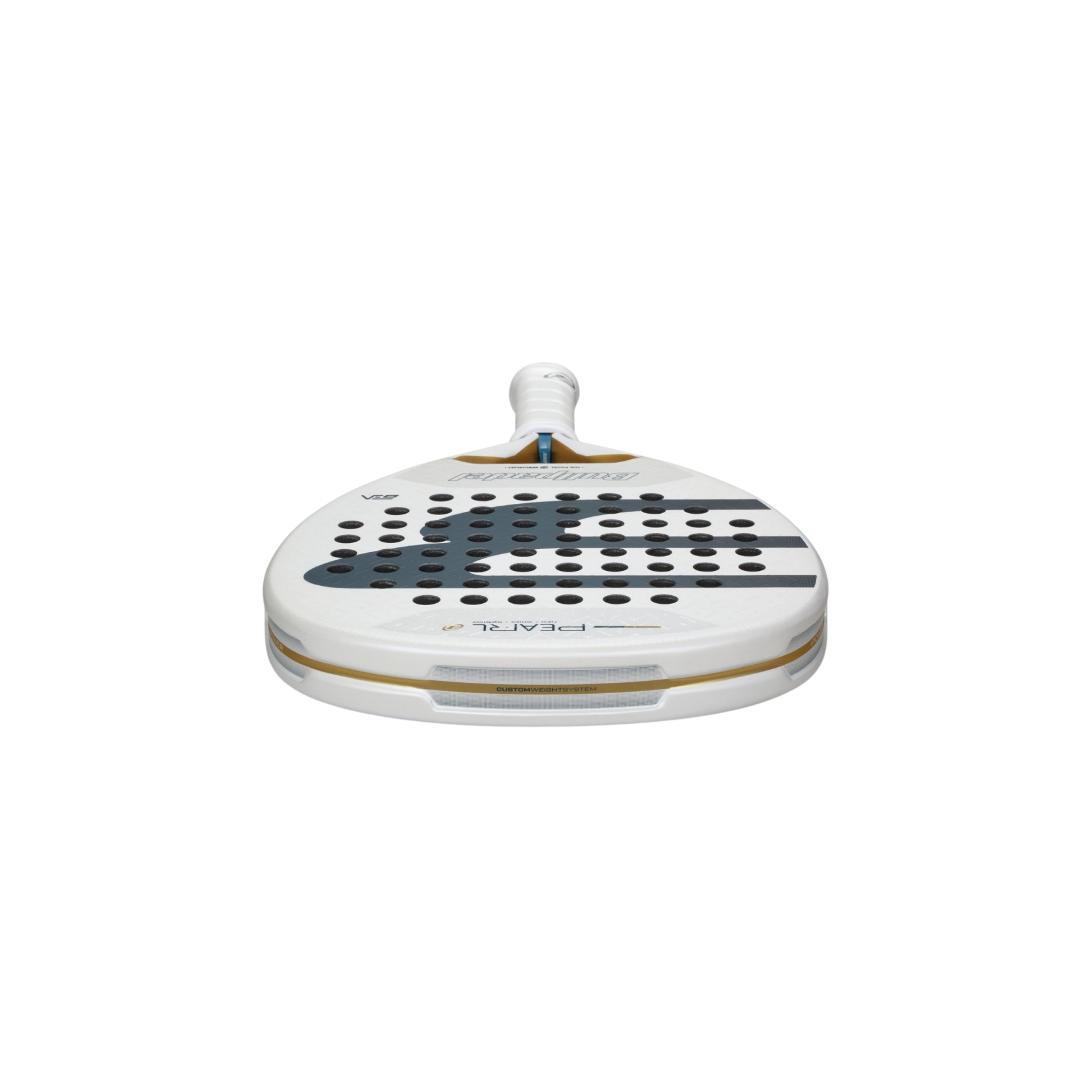 Bullpadel Pearl 2026 Padel Racket - White Green