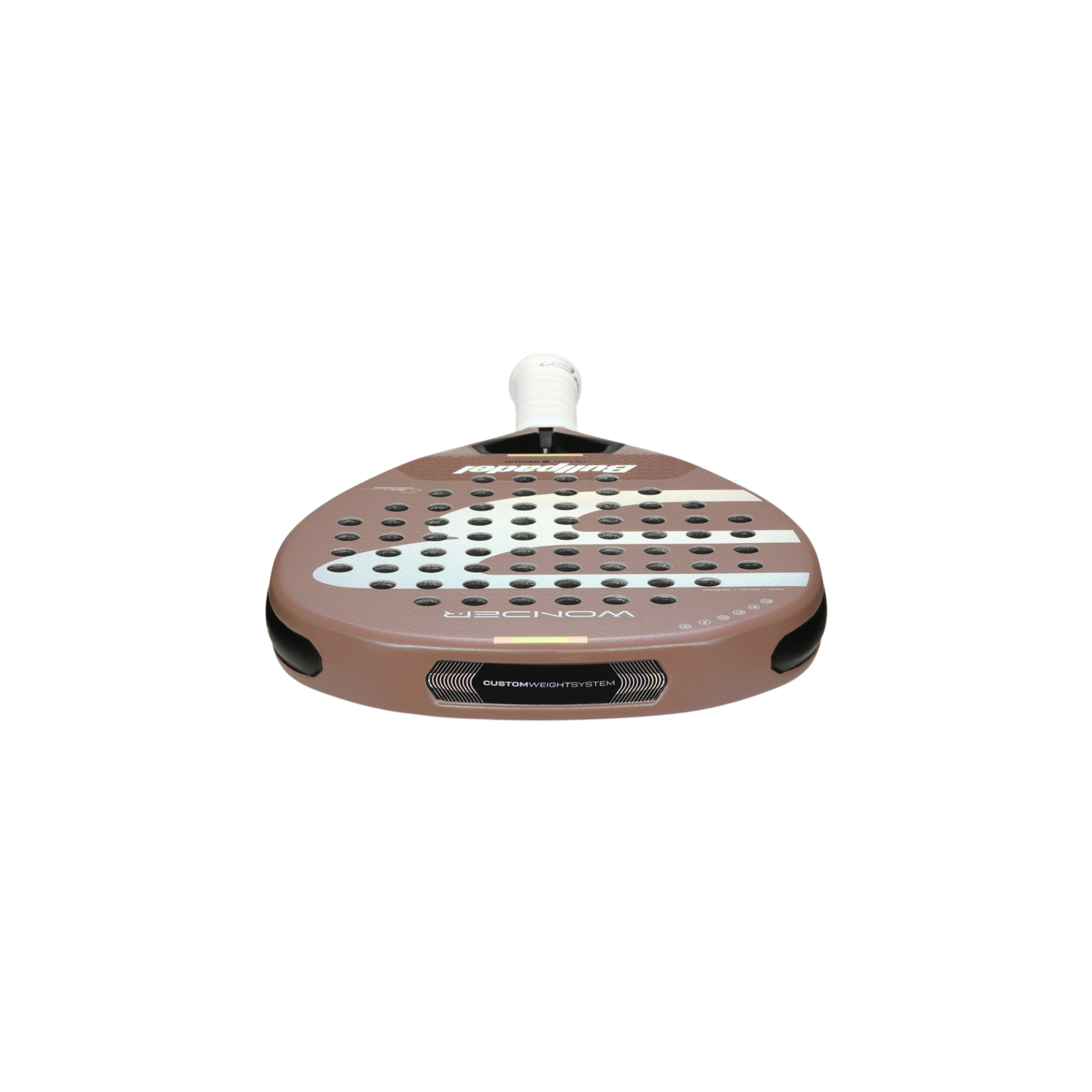 Bullpadel Wonder 2026 Padel Racket - Brown White