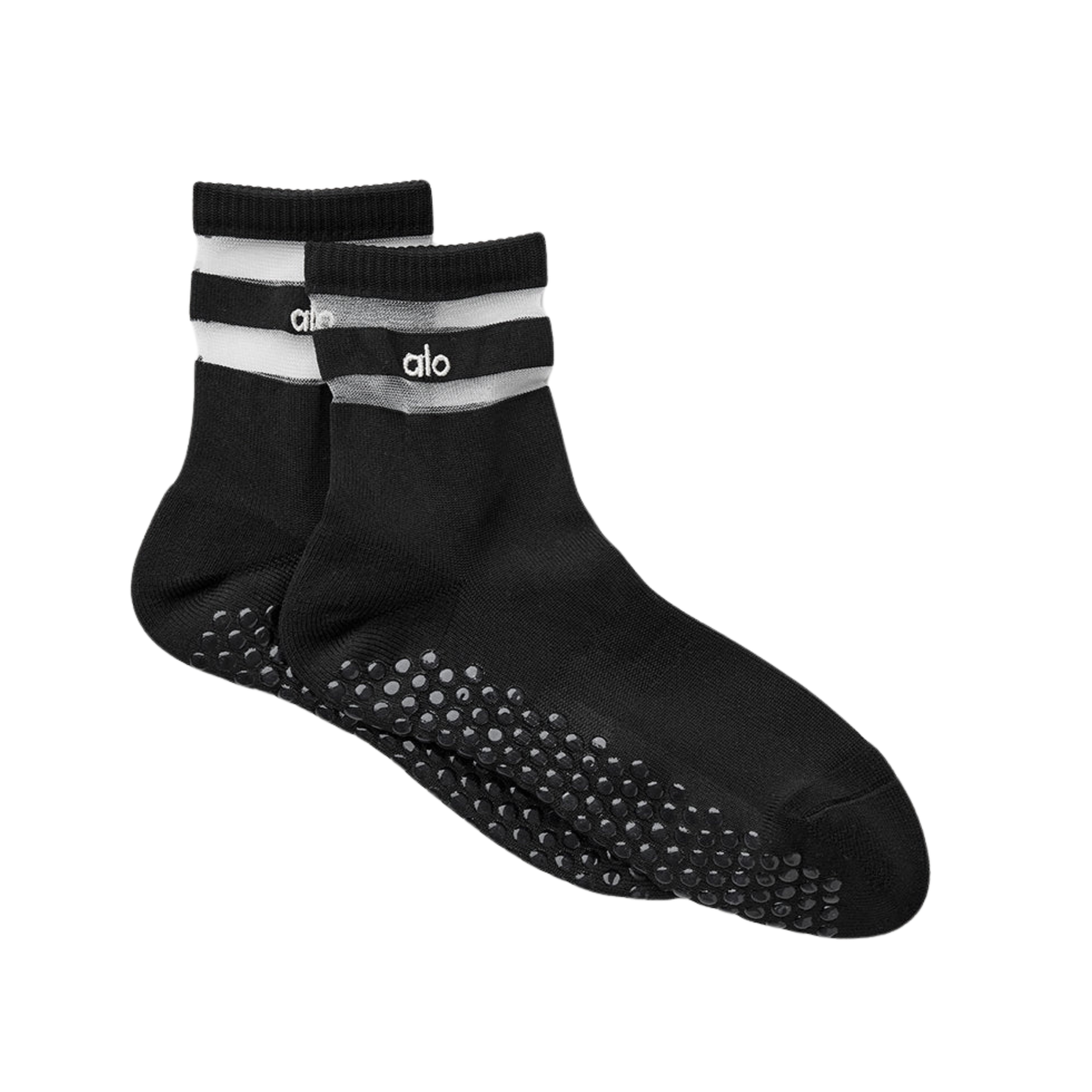 Alo Pulse Grip Sock - Black