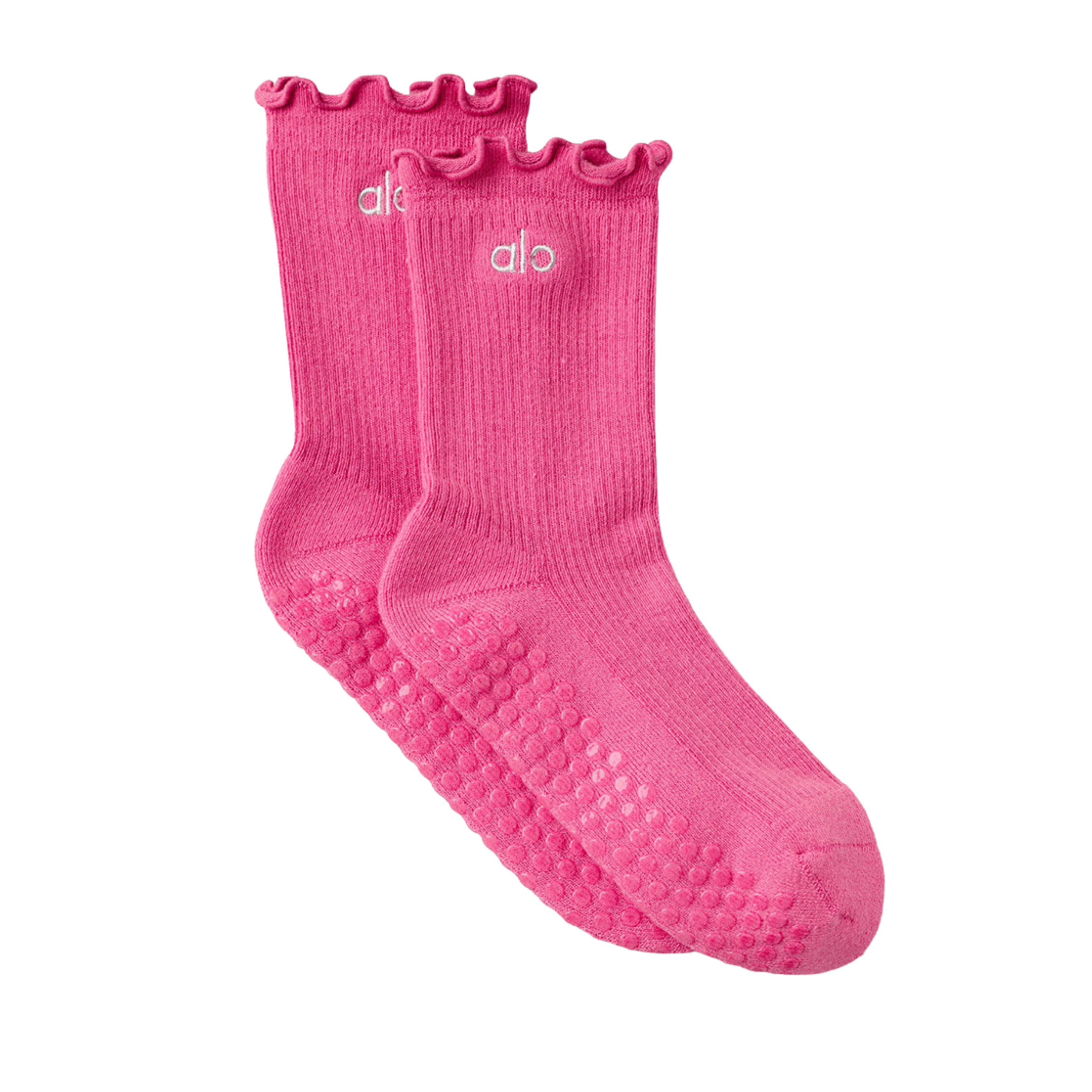 Alo Lettuce Edge Grip Sock - Paradise Pink