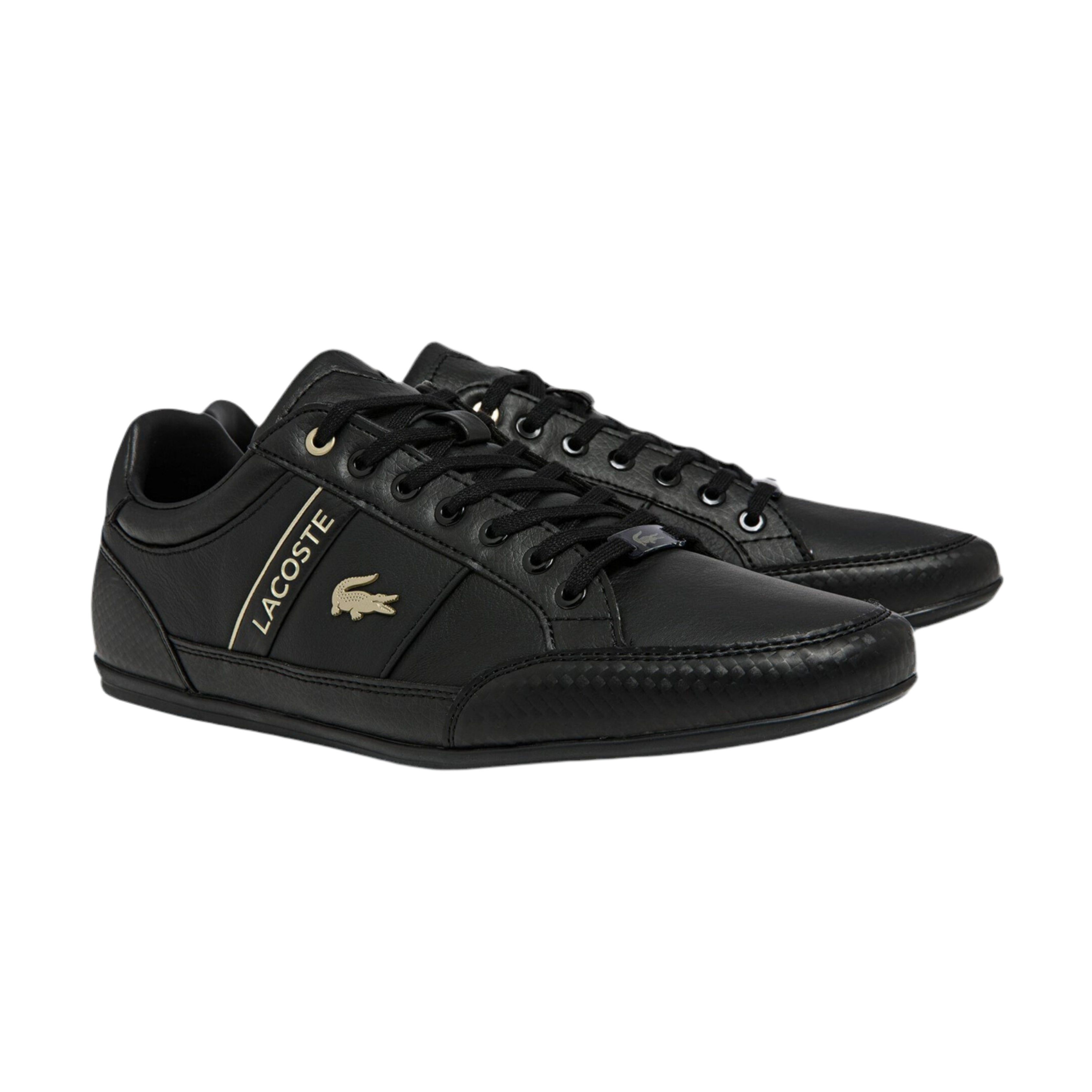 Lacoste Men Chaymon Leather - Black