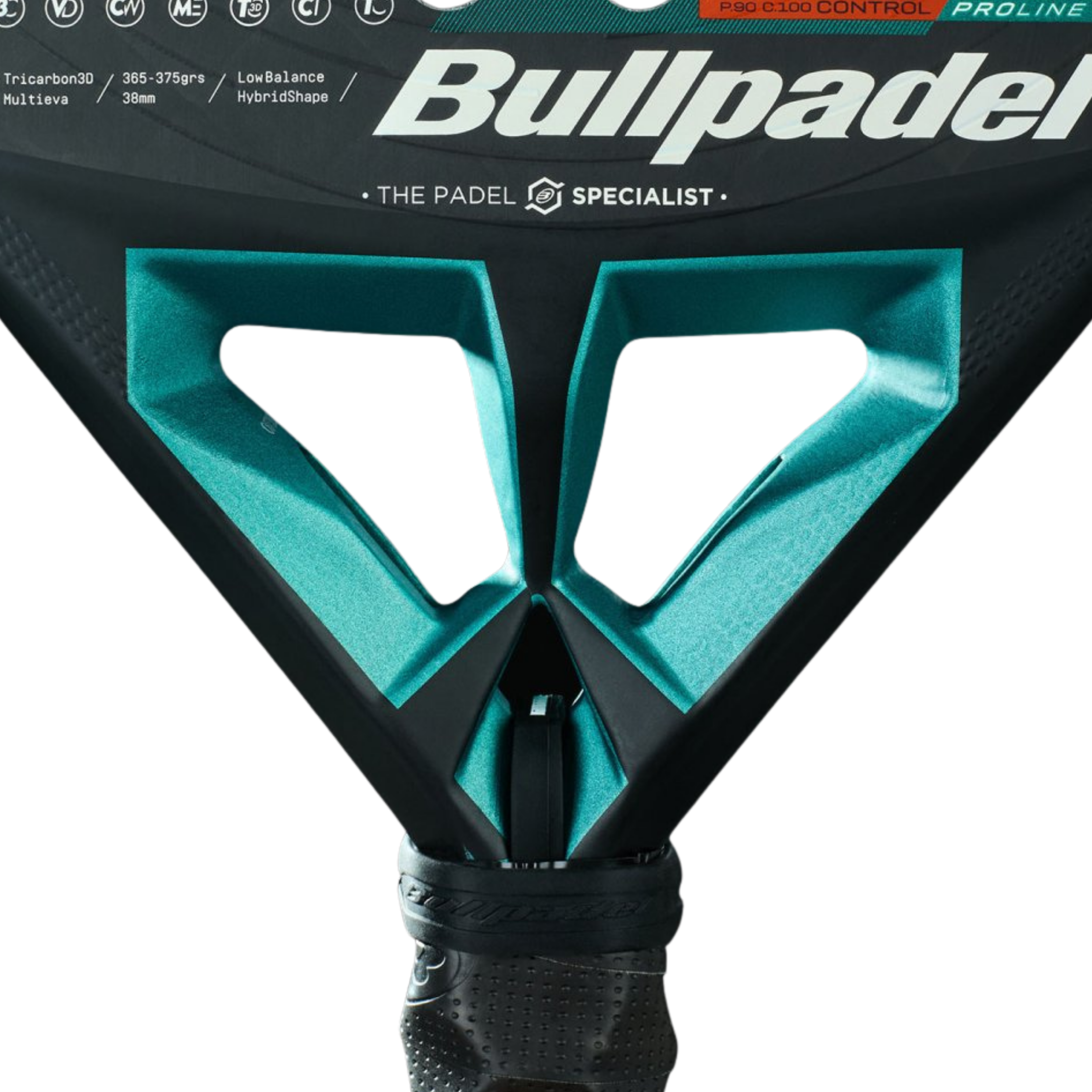 Bullpadel Hack 04 Hybrid 2025 Paquito Navarro Padel Racket - Green Black