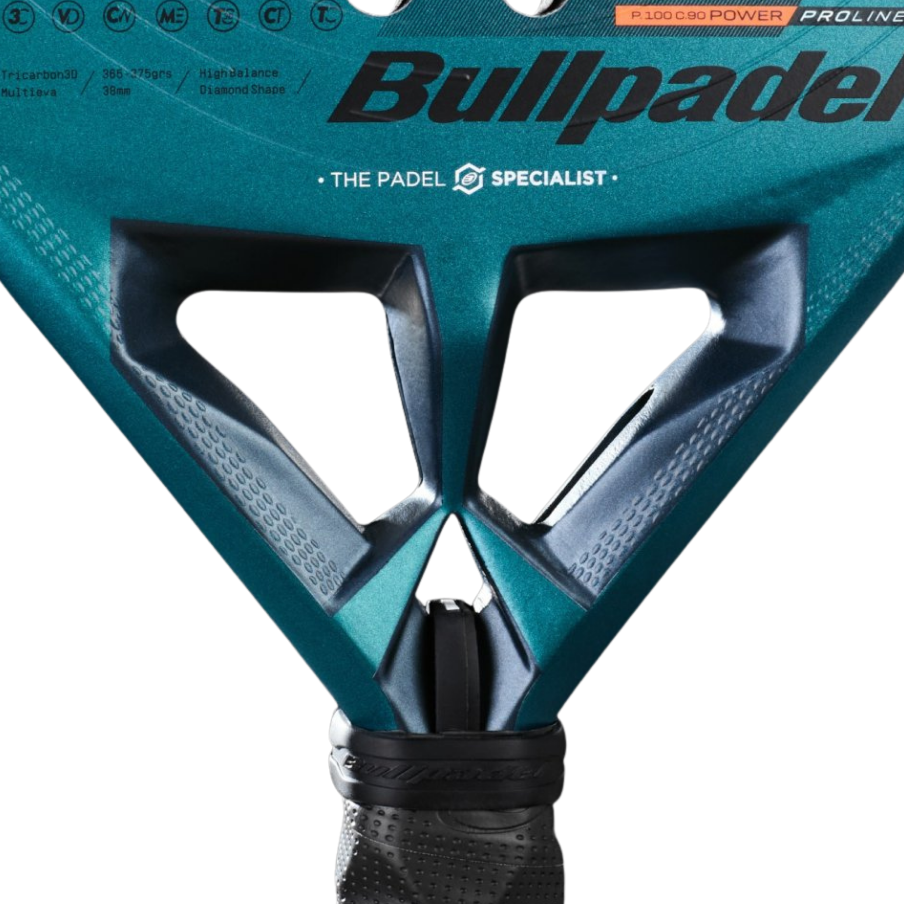 Bullpadel Hack 04 2025 Paquito Navarro Padel Racket - Green White