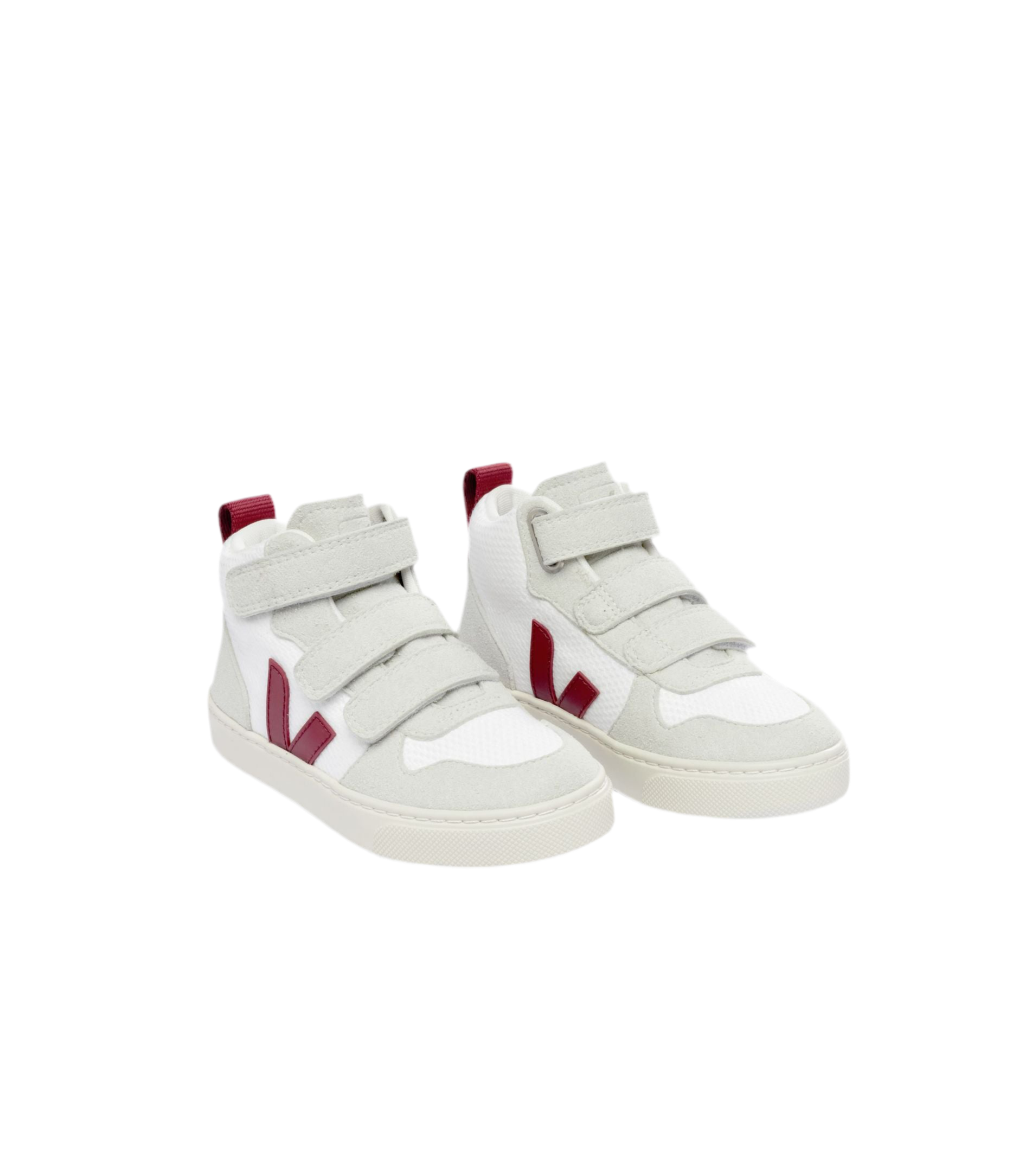 Veja Kids V-10 Mid - White Marsala