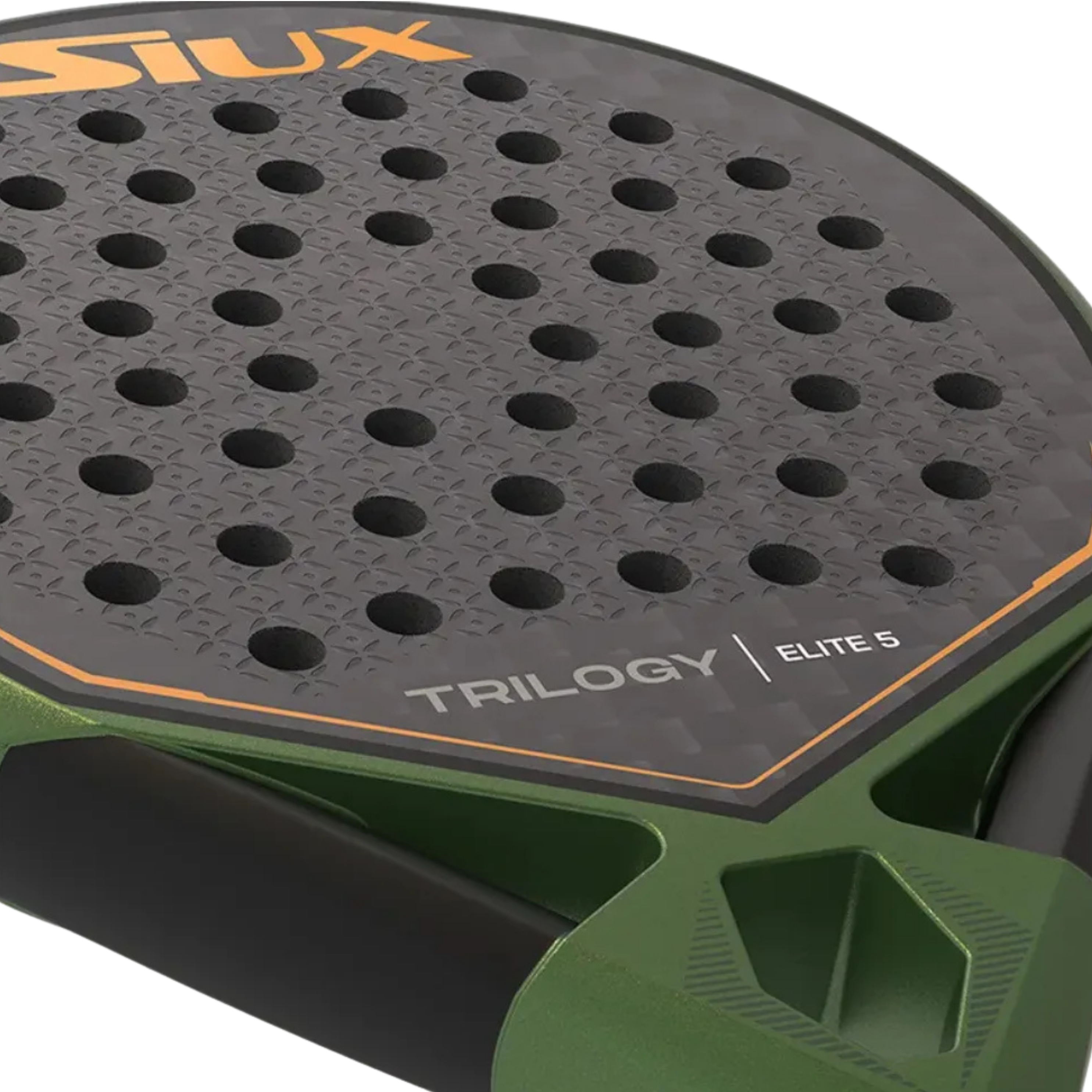Siux Trilogy Elite 5 Padel Racket - Green Black