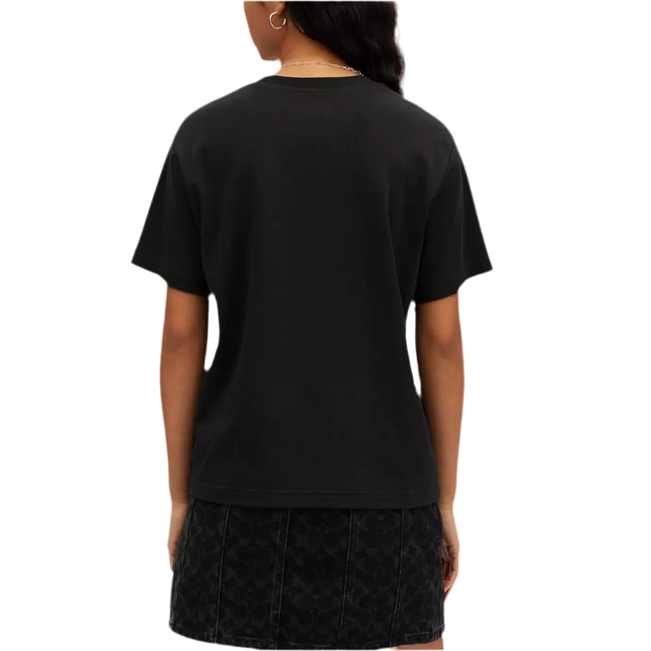 Coach Women Signature Top - Black