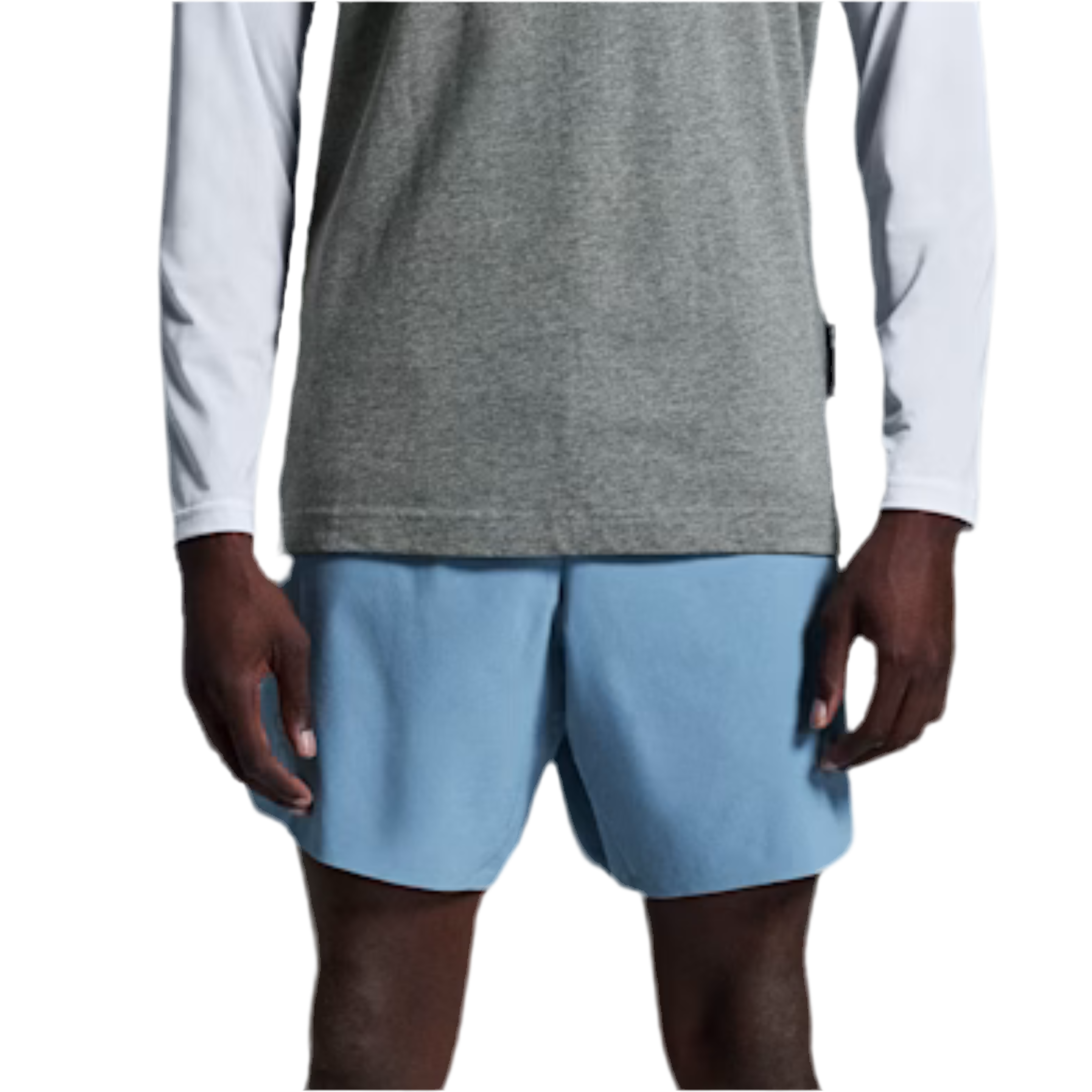 ON Men Train Shorts - Chambray