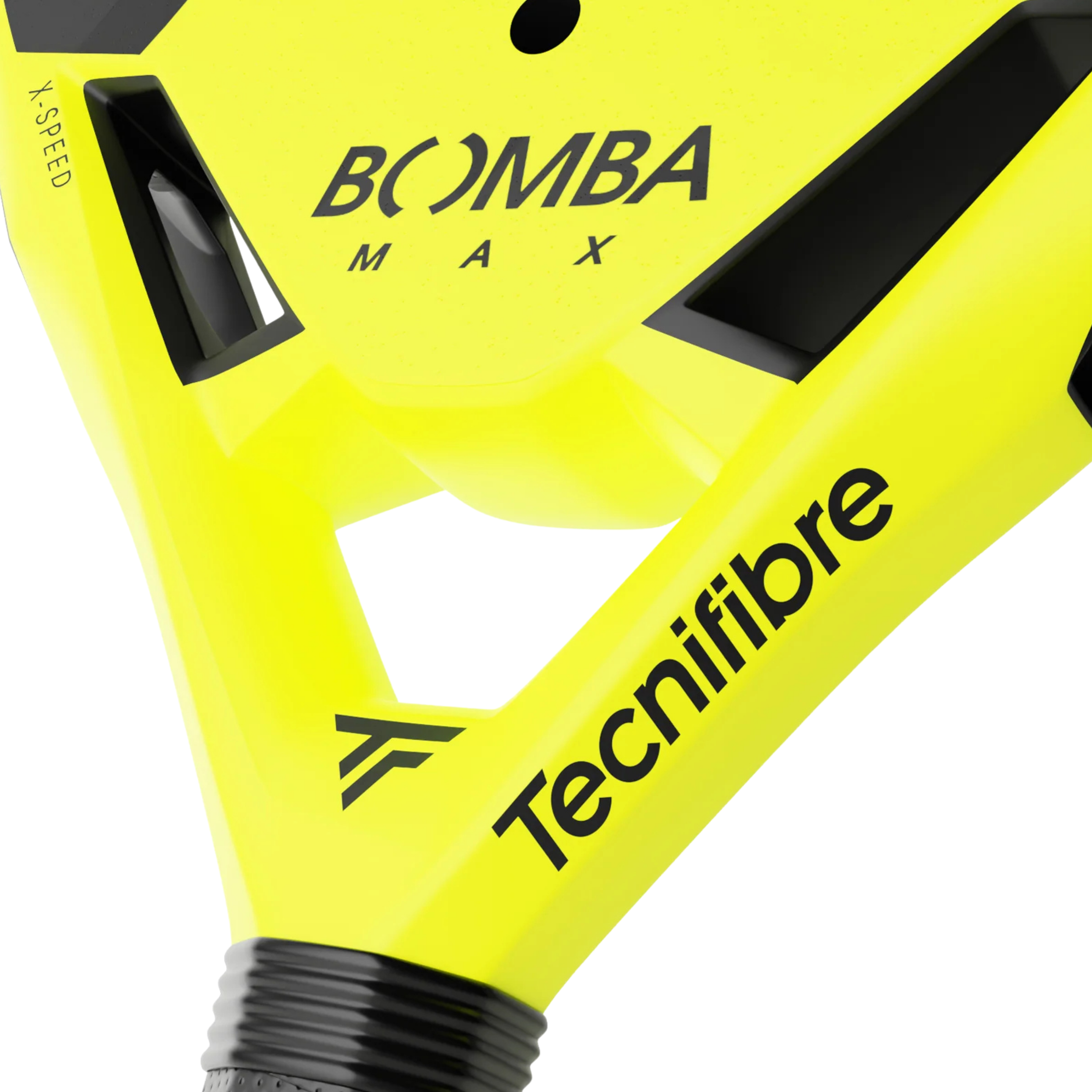 Tecnifibre Bomba Max Padel Racket - Yellow Black