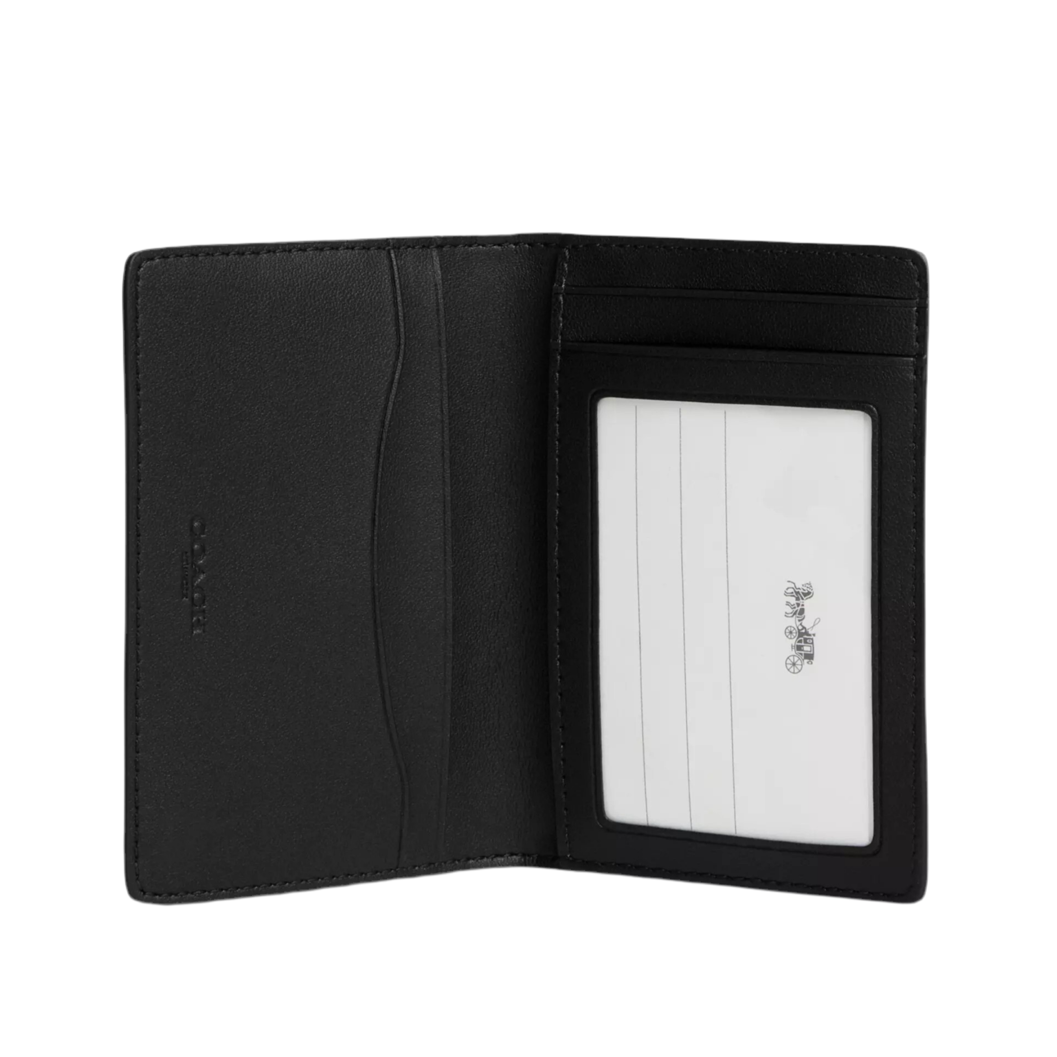 Coach Id Wallet in Canvas - Khaki