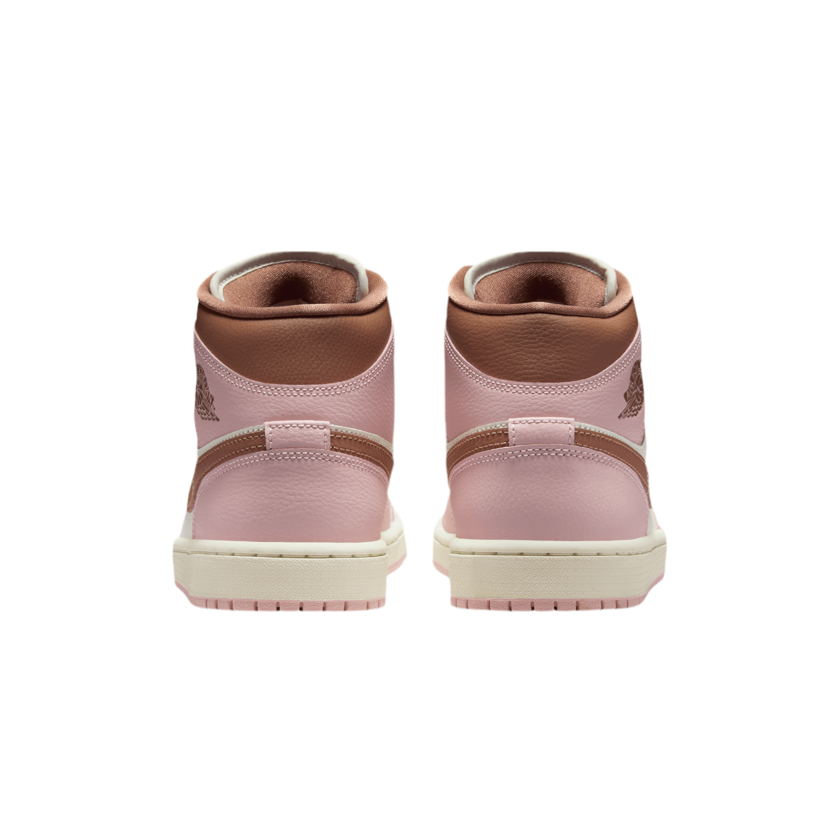Nike Women's Jordan 1 Mid SE - Archeo Brown Pink Oxford