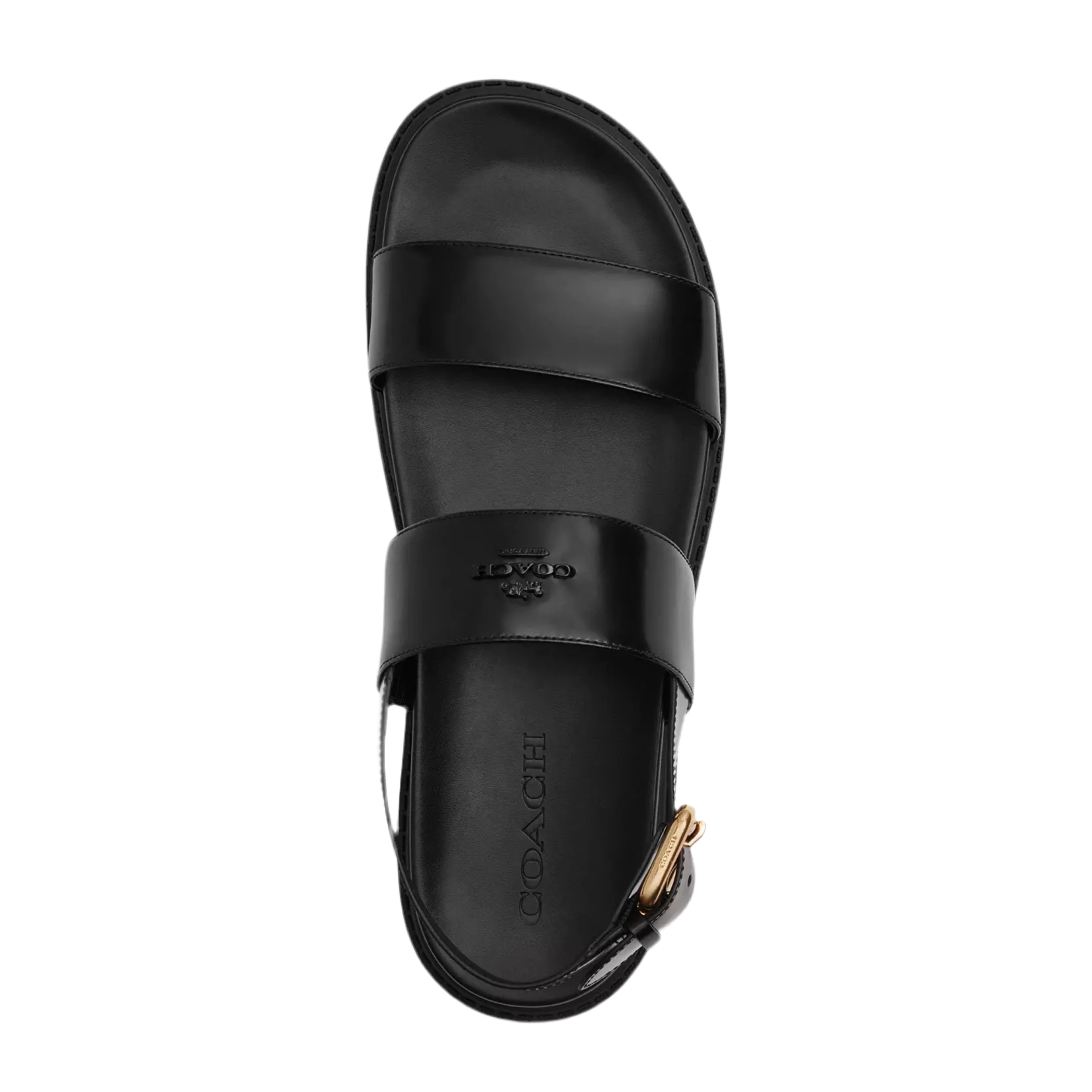 Coach Women's Two Band Sandal - Black
