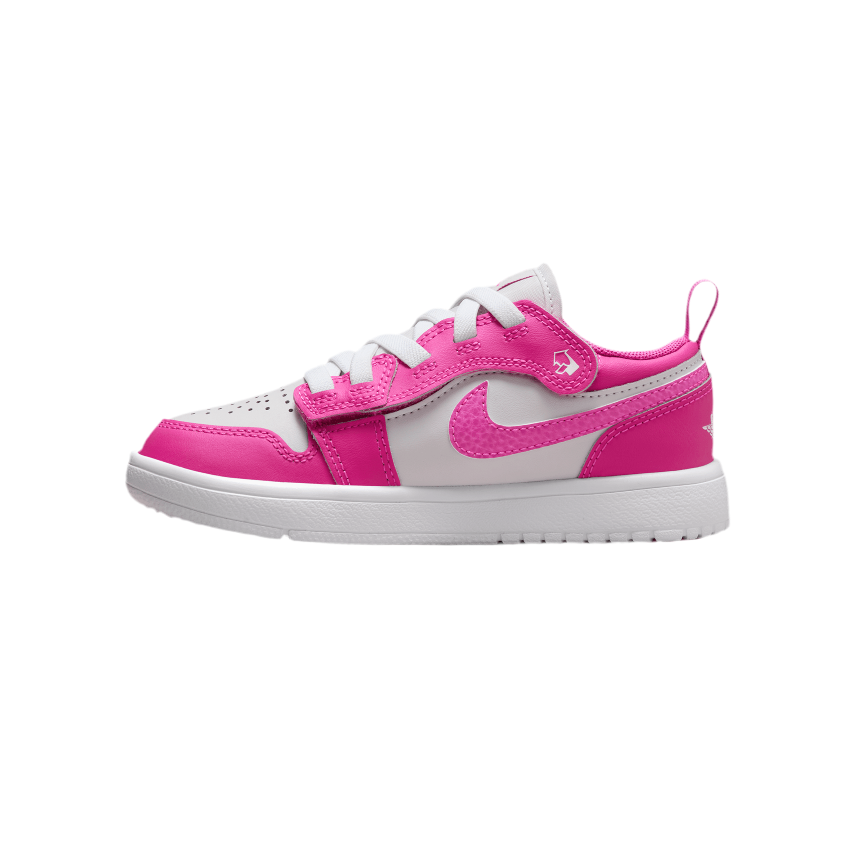 Nike Girls Kids Air Jordan 1 Low - Pink Grey