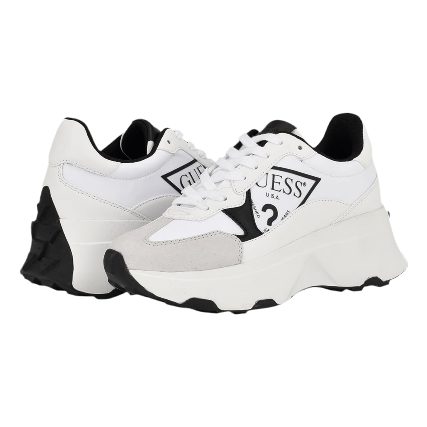 Guess Women Calebb Sneakers - White Black