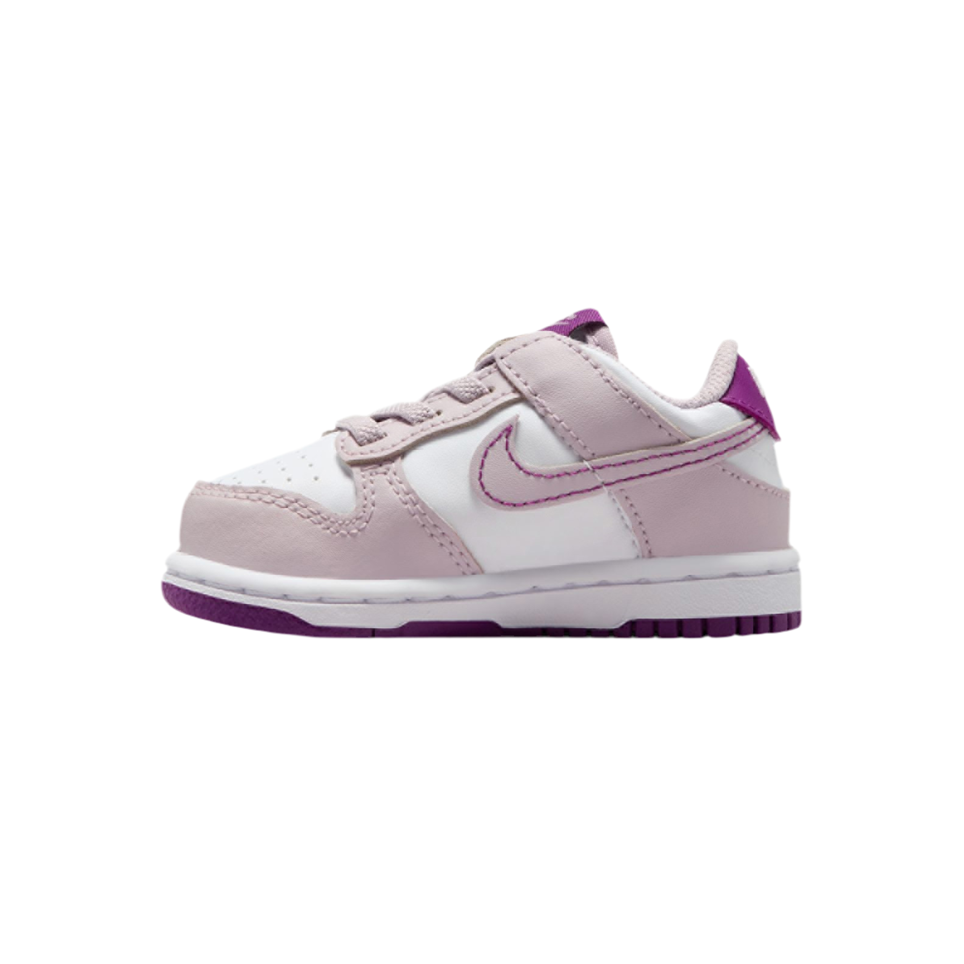 Nike Girls Toddler Dunk Low - White Violet