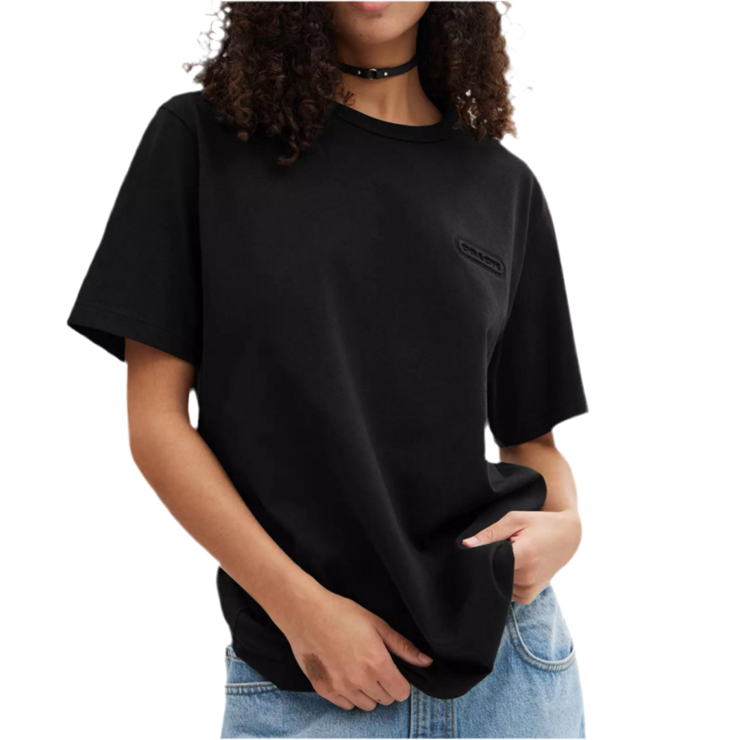 Coach Unisex Essential T Shirt - Black