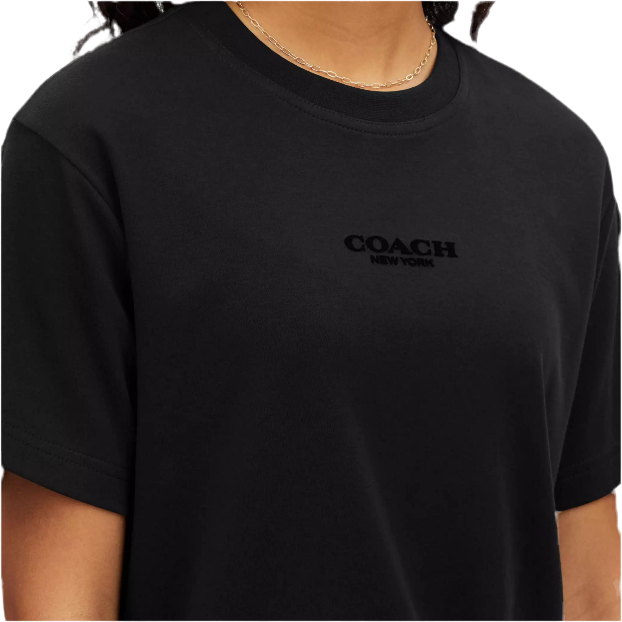 Coach Women Signature Top - Black