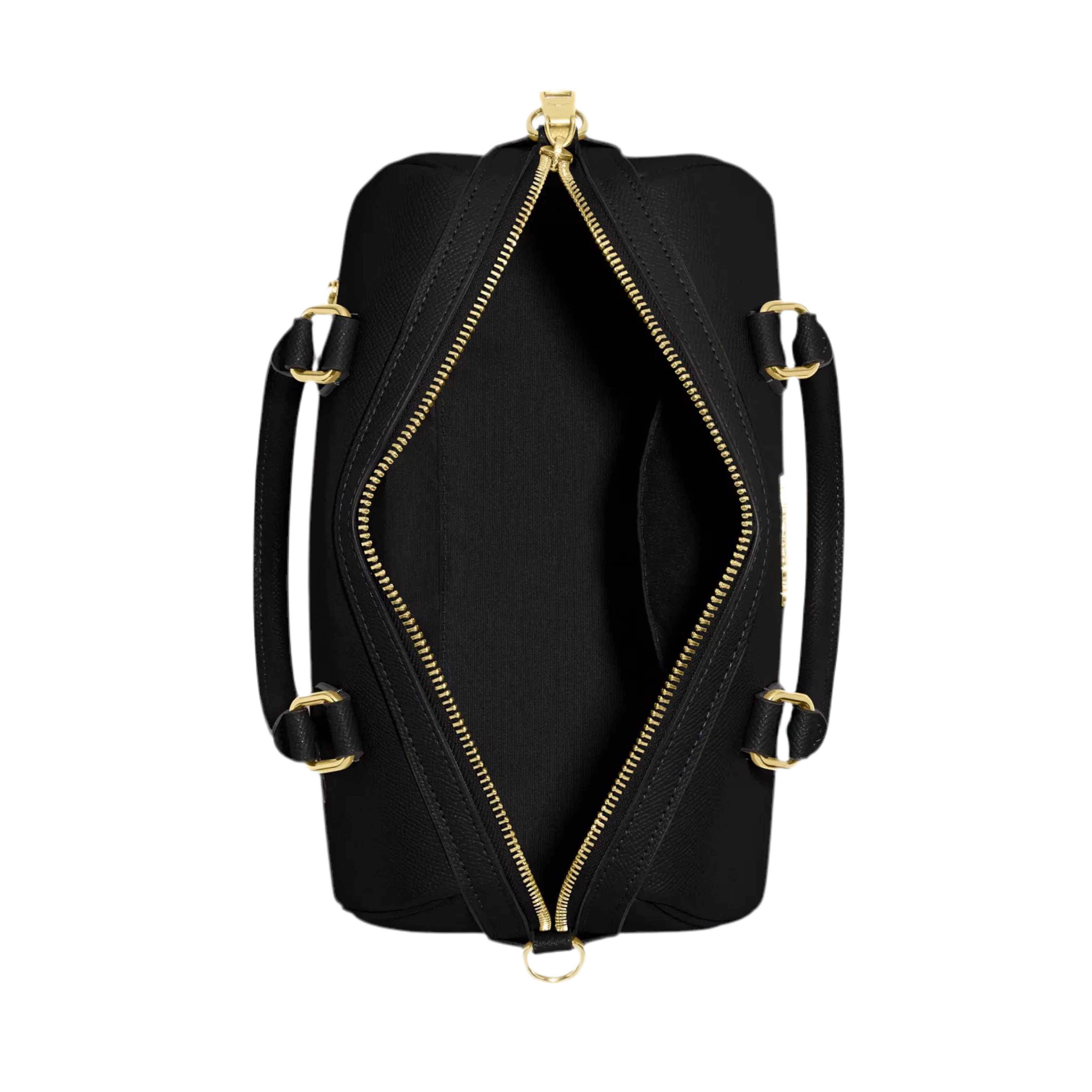 Coach Rowan Satchel Bag - Black