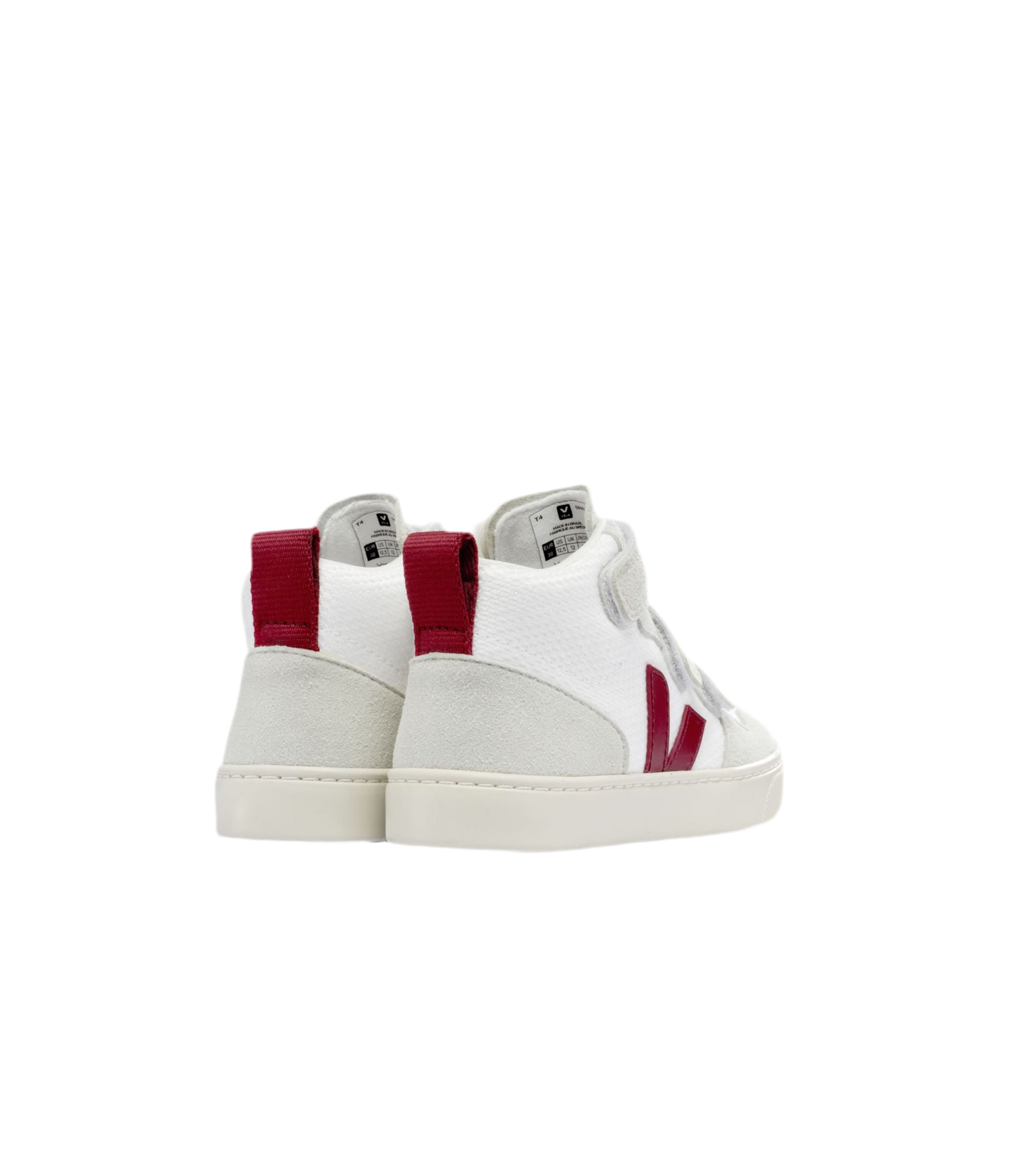 Veja Kids V-10 Mid - White Marsala
