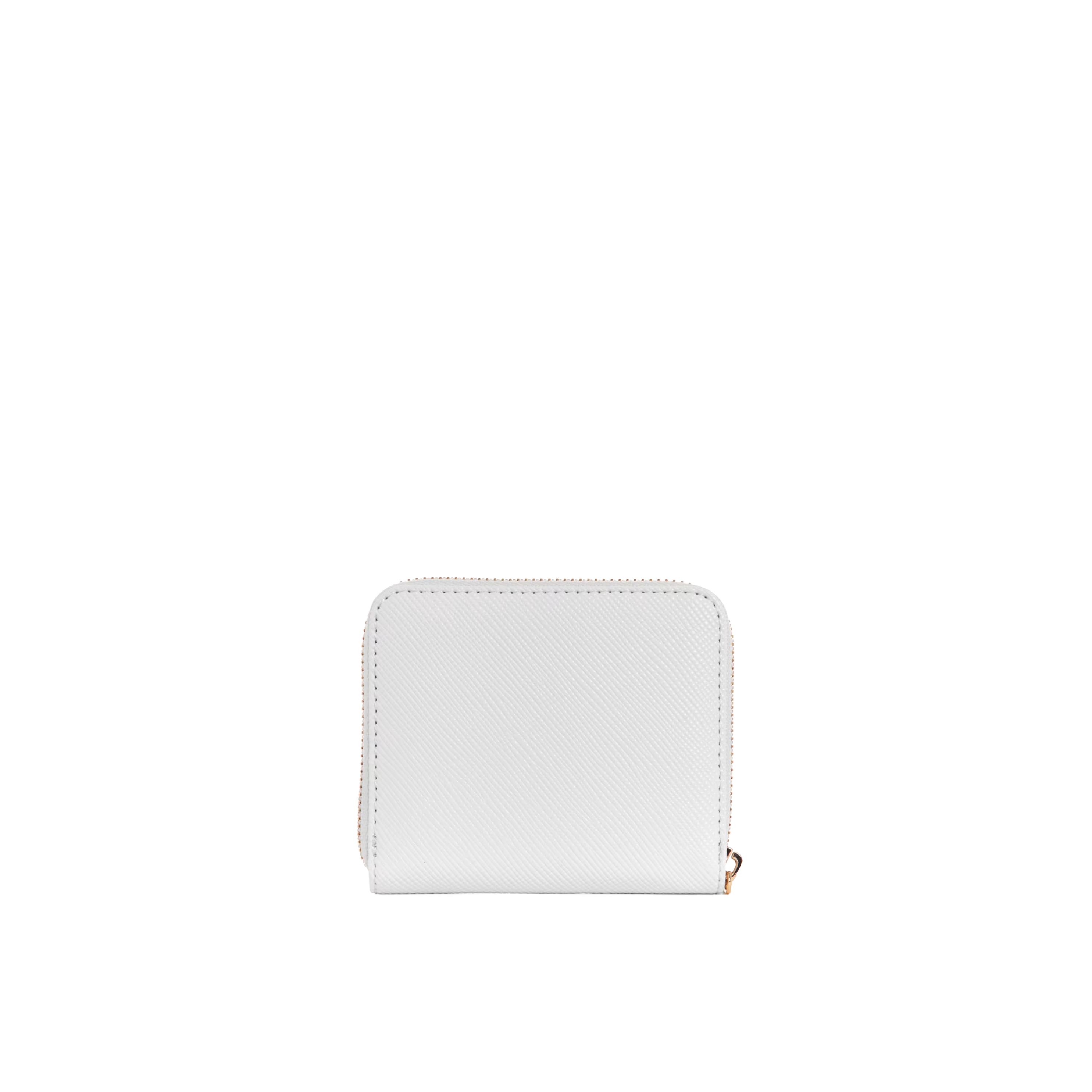 Guess Women Laurel Small Zip Around Wallet - White Multi