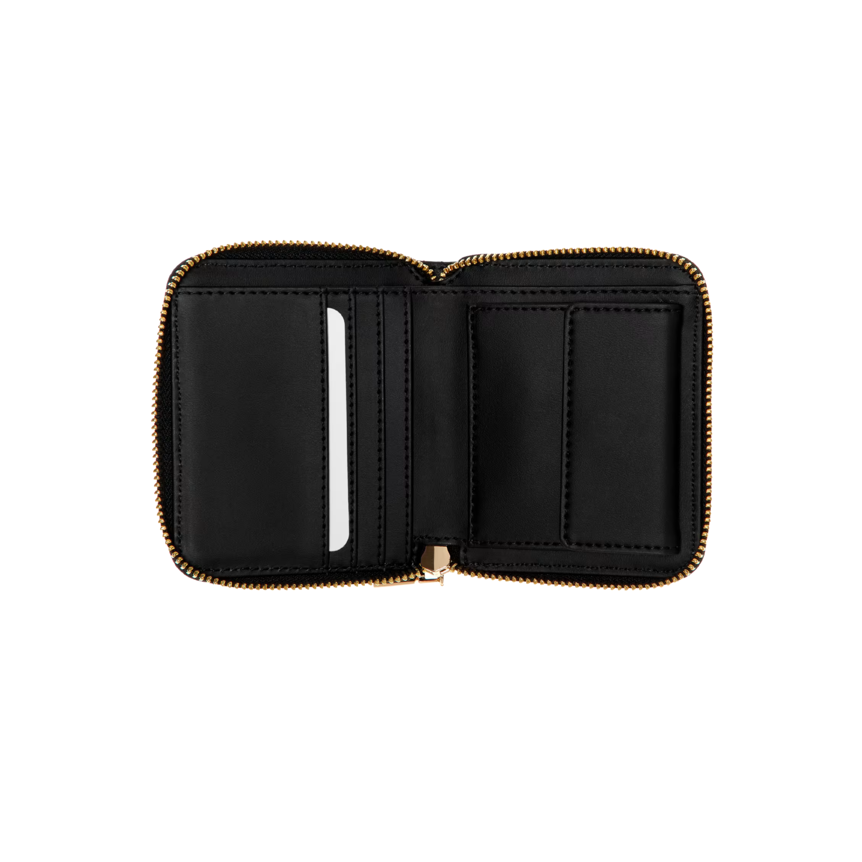Guess Women Laurel Small Zip Around Wallet - Black