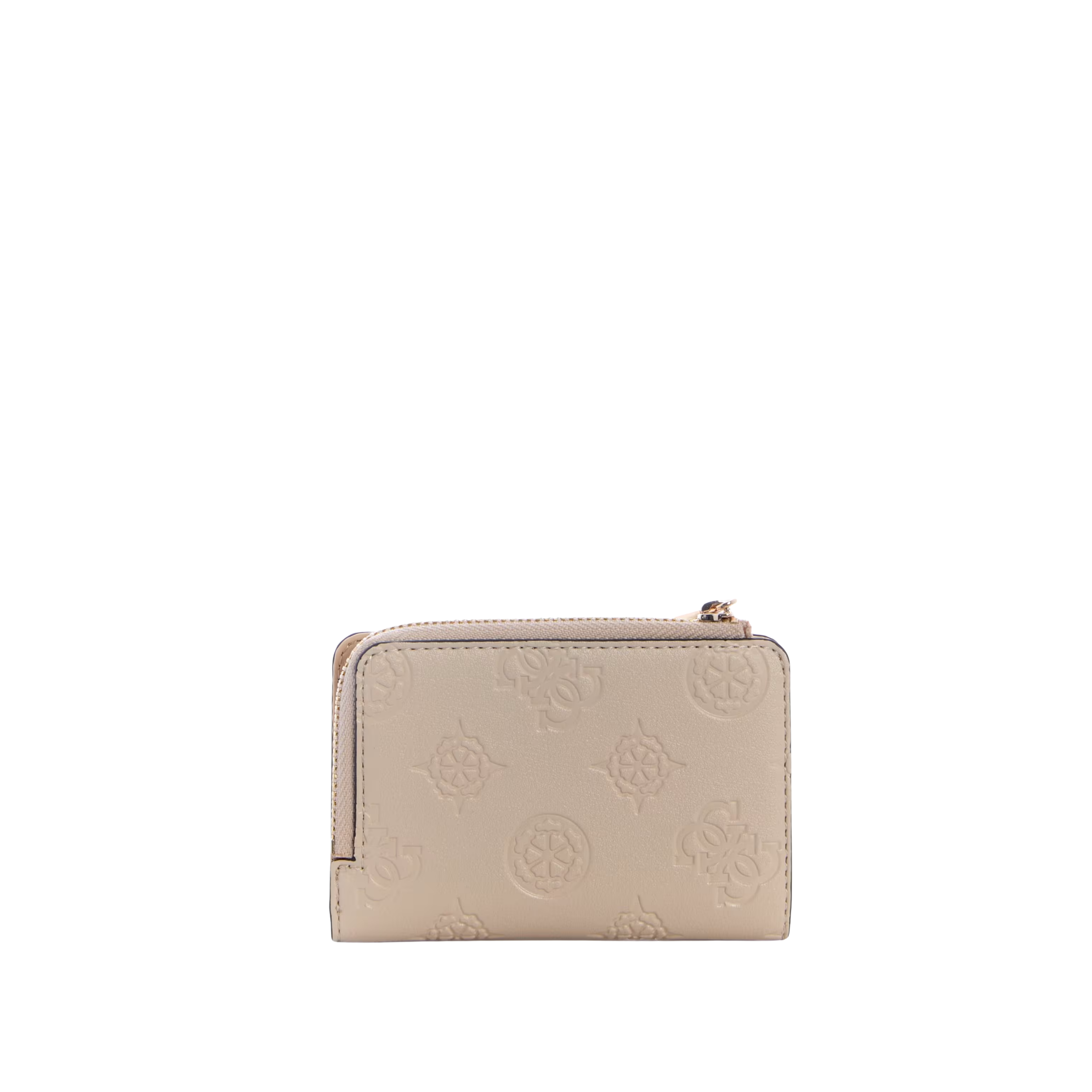 Guess Women Laurel II Debossed Peony Card Case - Luggage