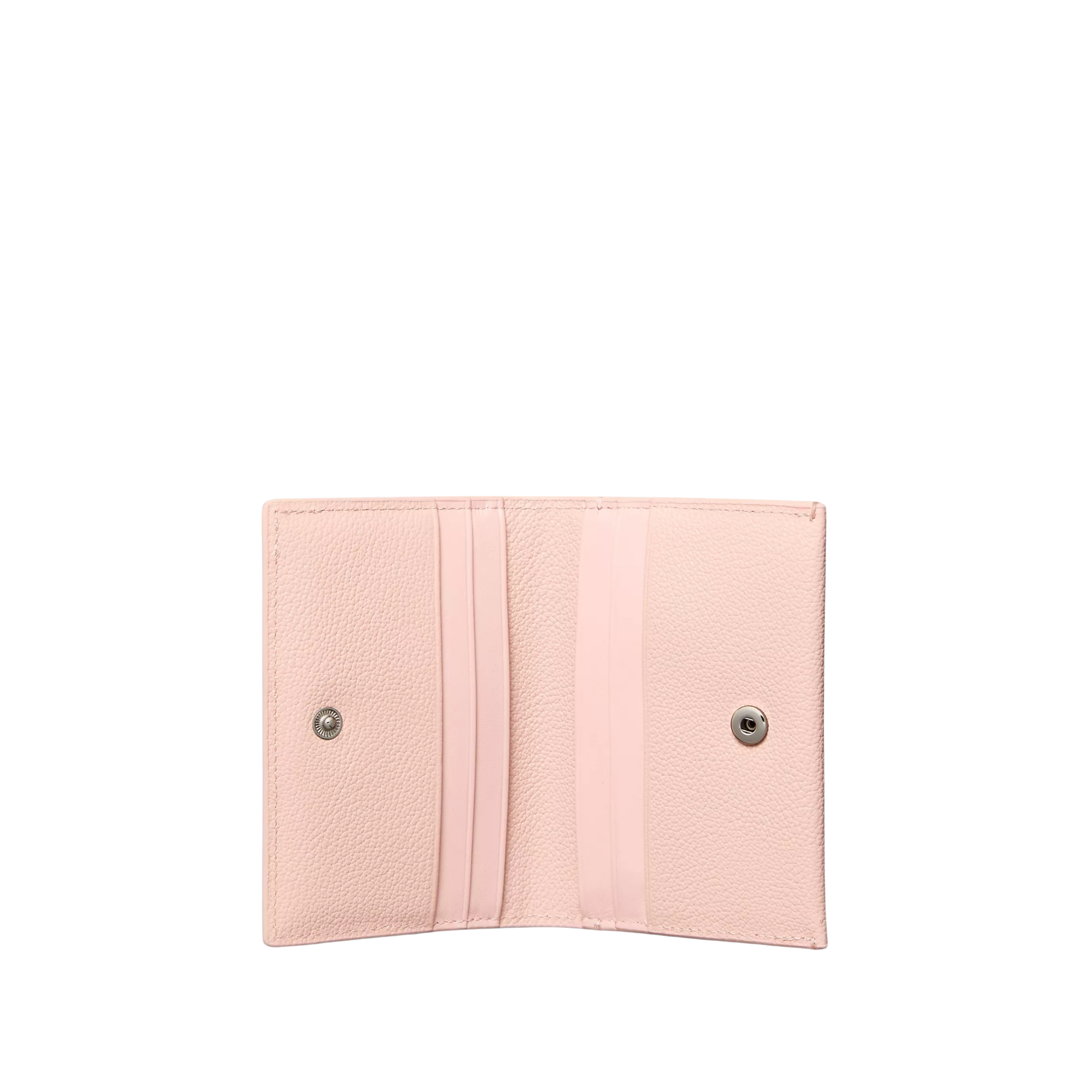 Calvin Klein Women Minimal Monogram Flap Card Case - Pale Conch