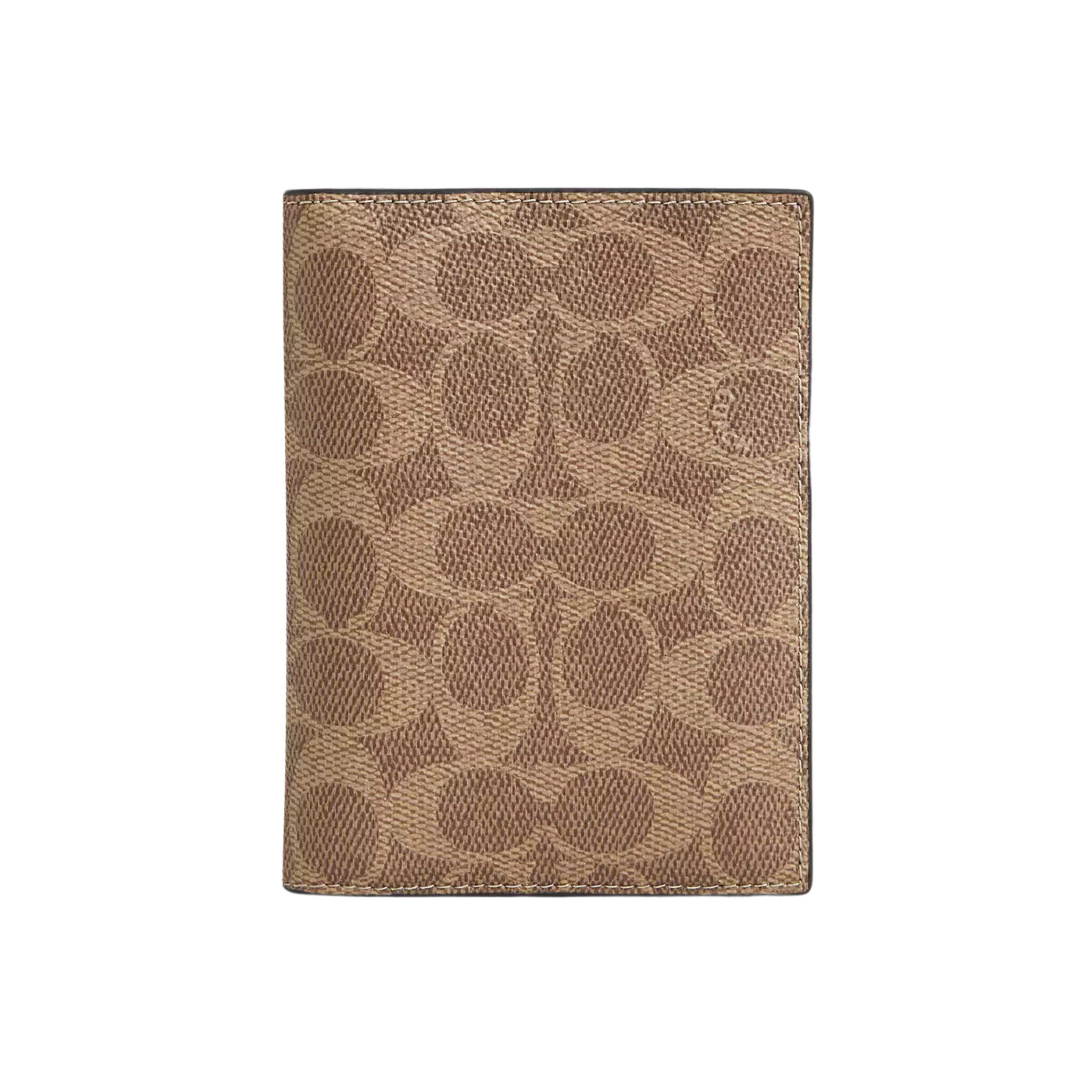 Coach Men Passport Card Case - Gunmetal
