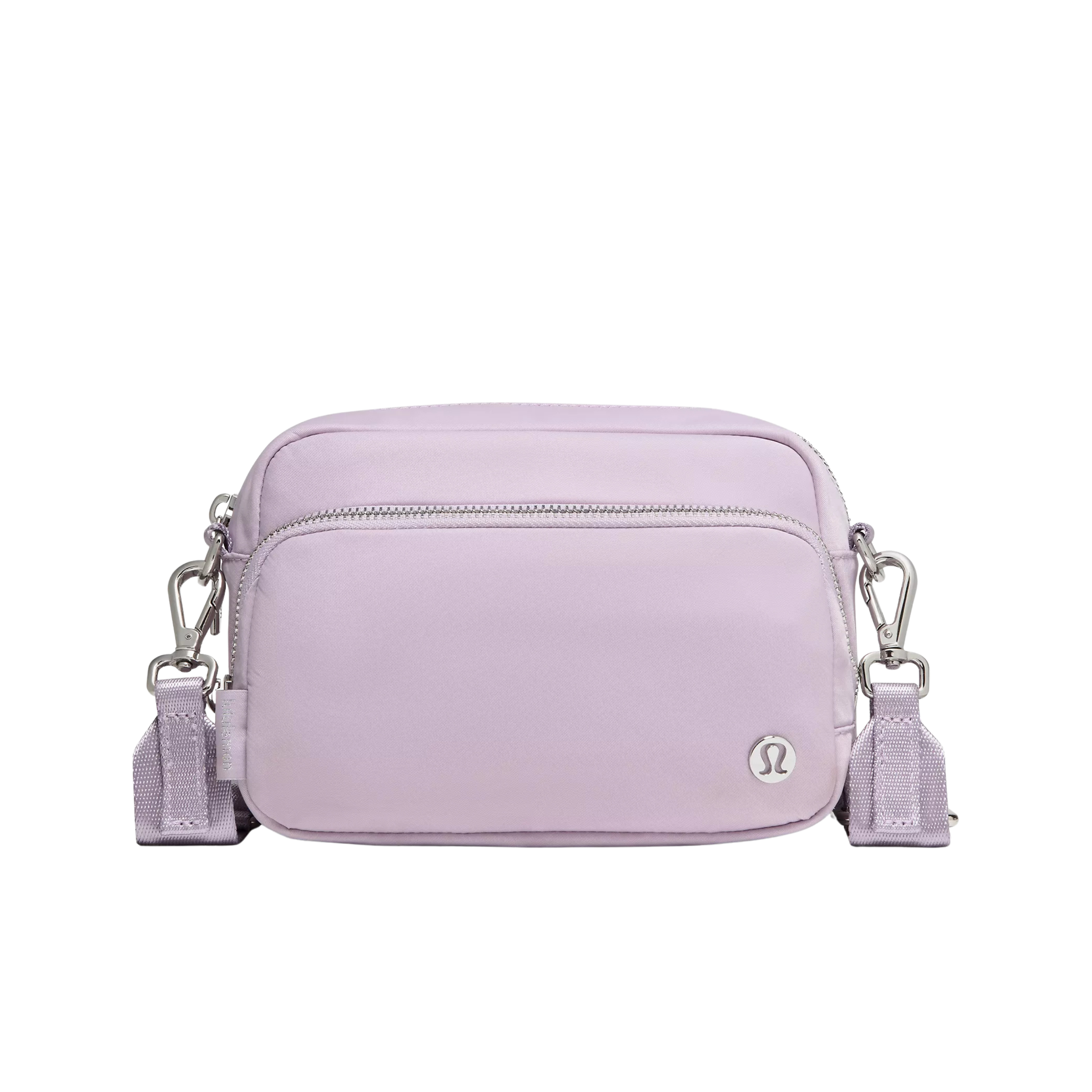 Lululemon Everywhere Crossbody Bag 2L Metal Hardware - Lilac Play Silver