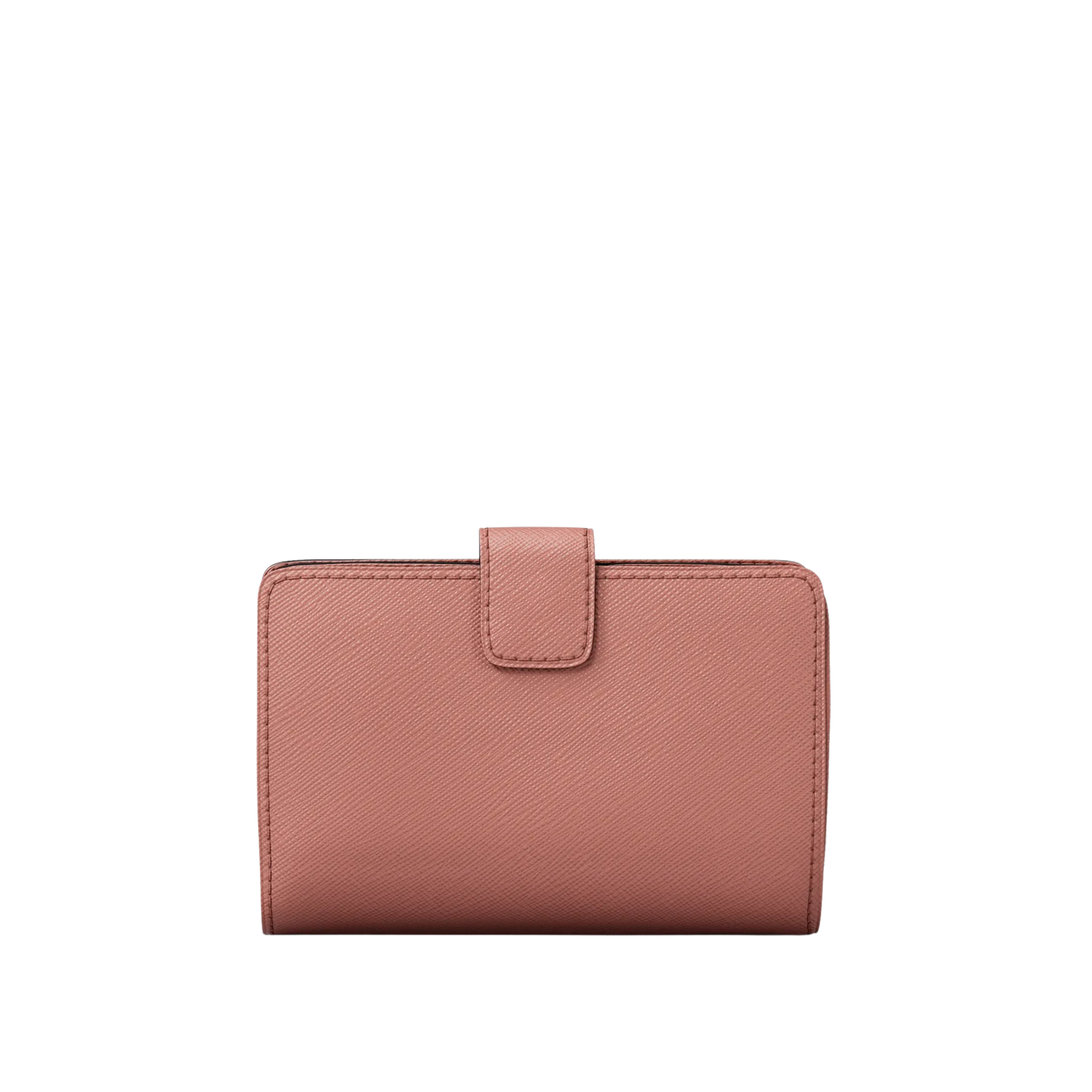 Michael Kors Women Medium Saffiano Leather Wallet - Sunset Rose