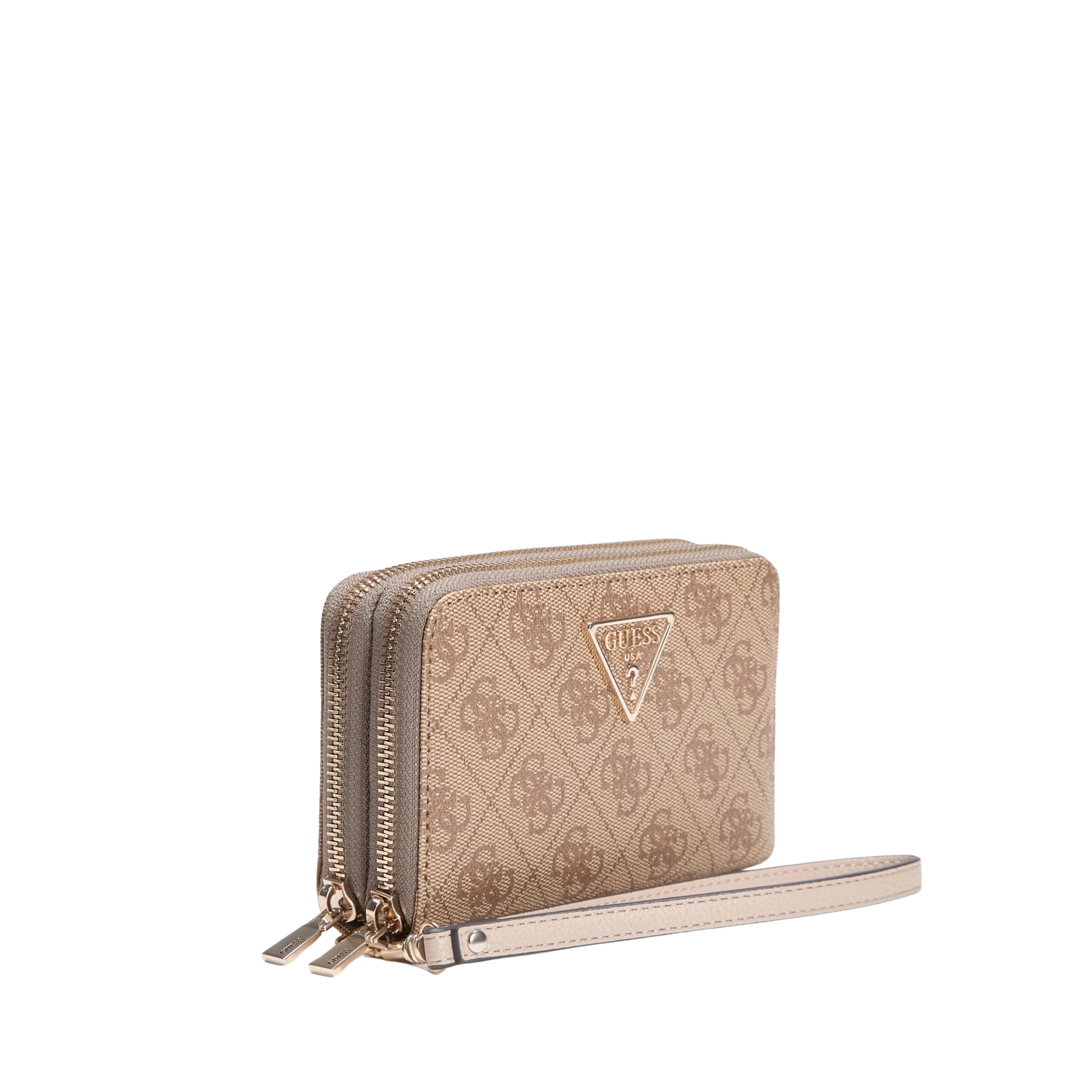 Guess Women Laurel Wallet - Latte Logo