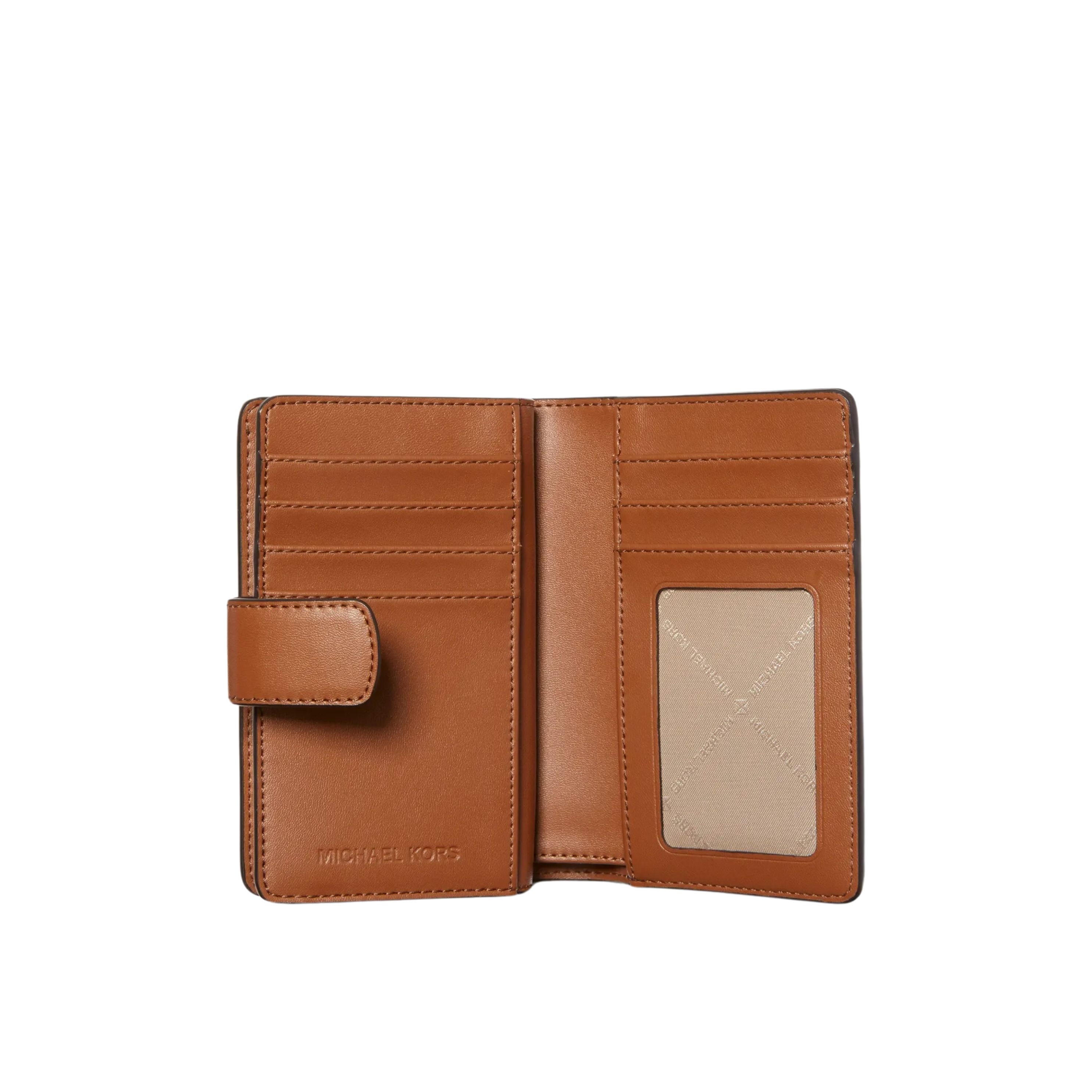 Michael Kors Women Medium Signature Logo Wallet - Vanilla