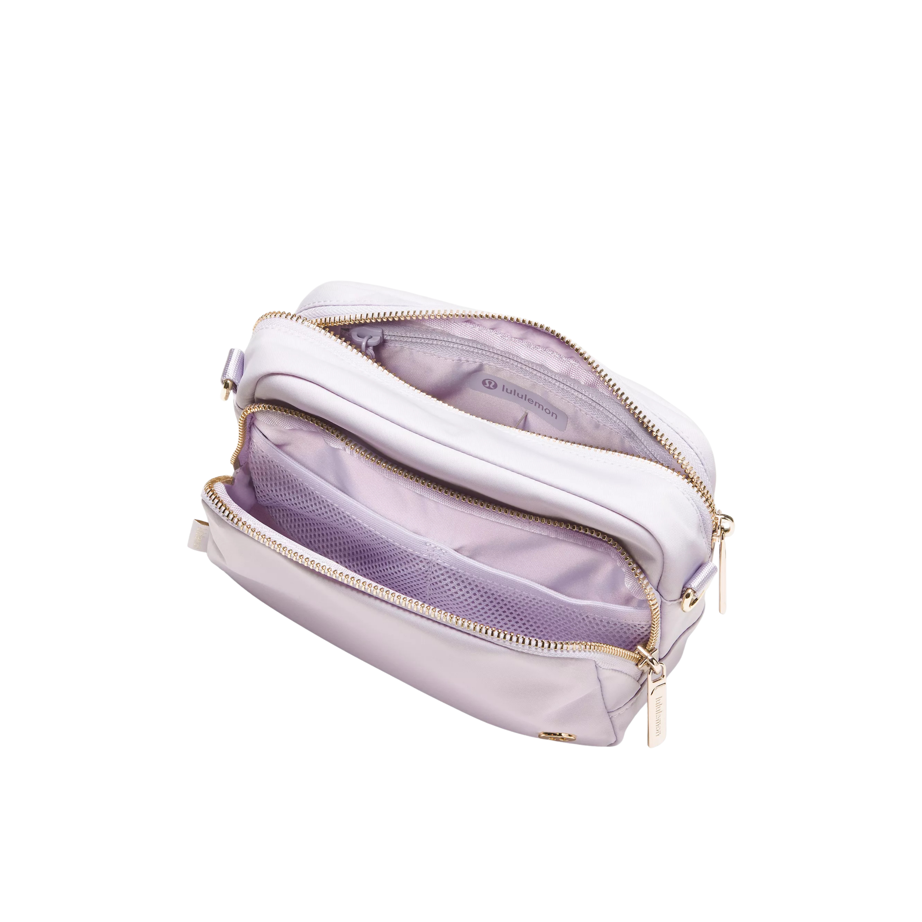 Lululemon Everywhere Crossbody Bag 2L Metal Hardware - Faint Lavender Gold