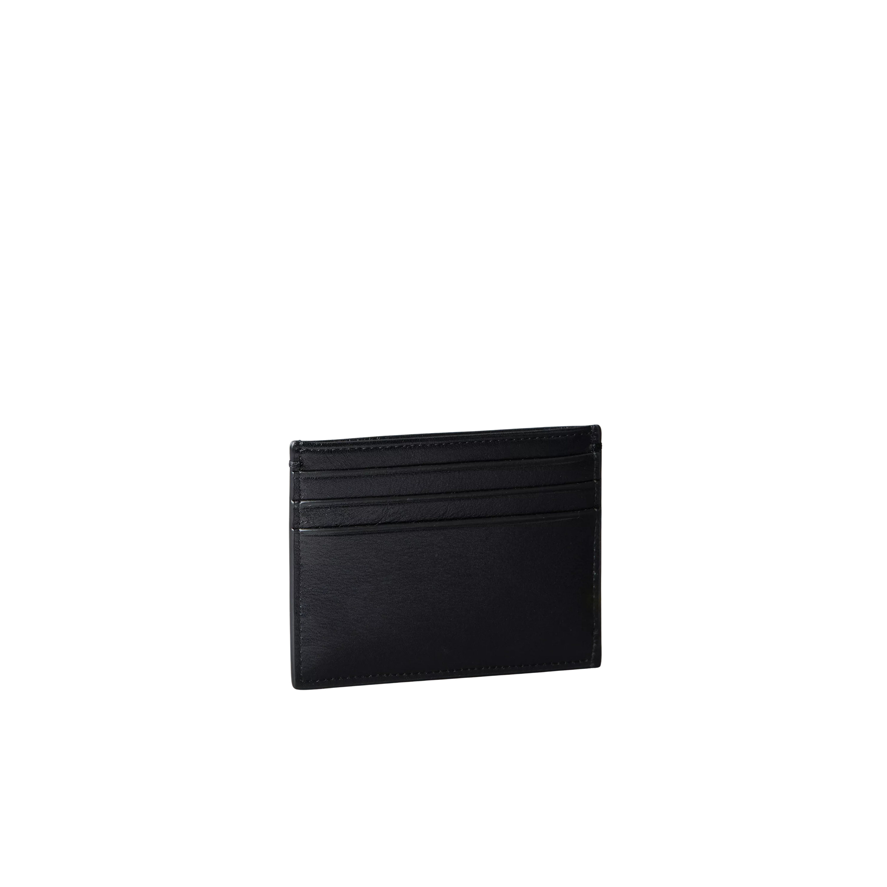 Calvin Klein Men Saffiano Leather Card Case - Black