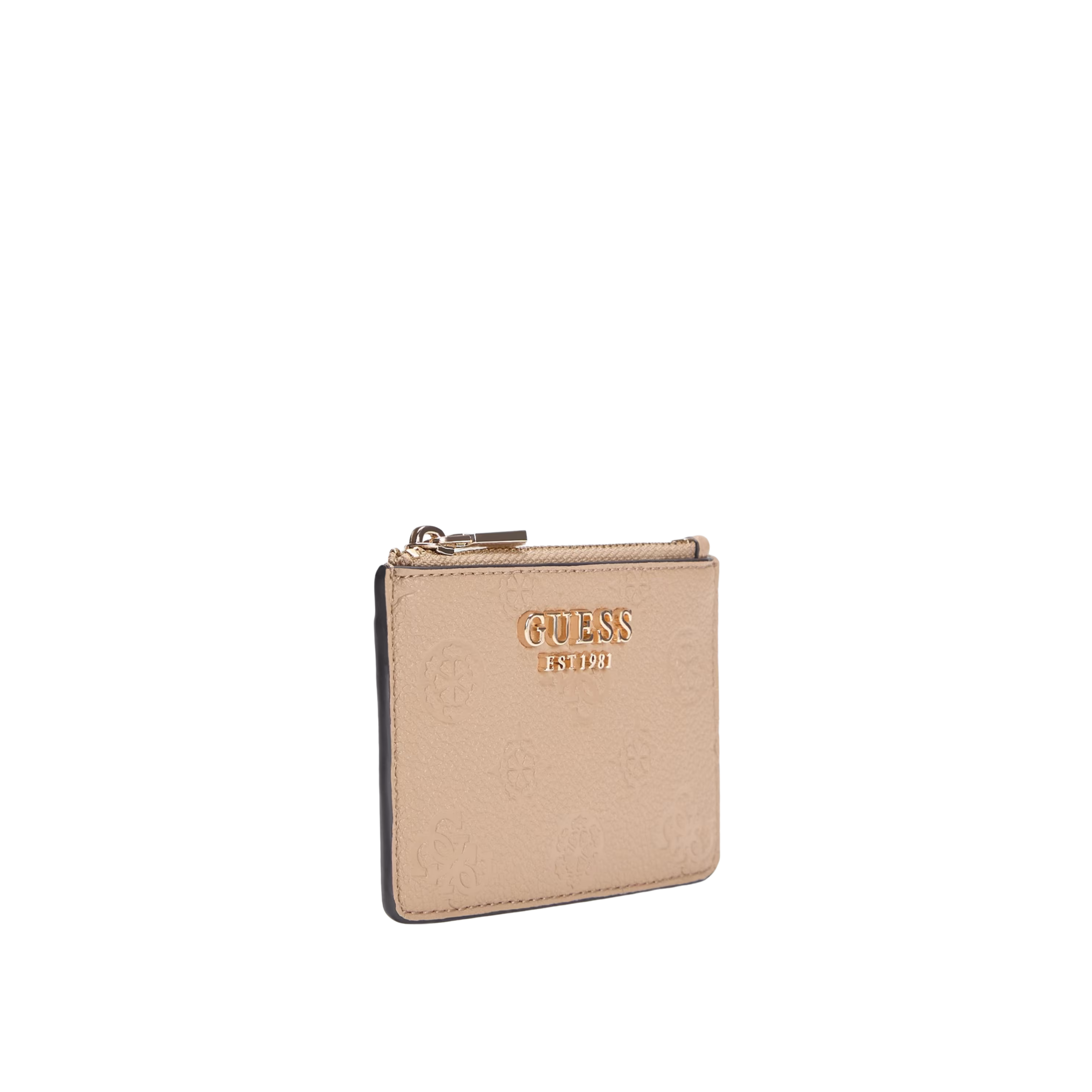 Guess Women Ella Logo Card Case - Orange Bright Orange